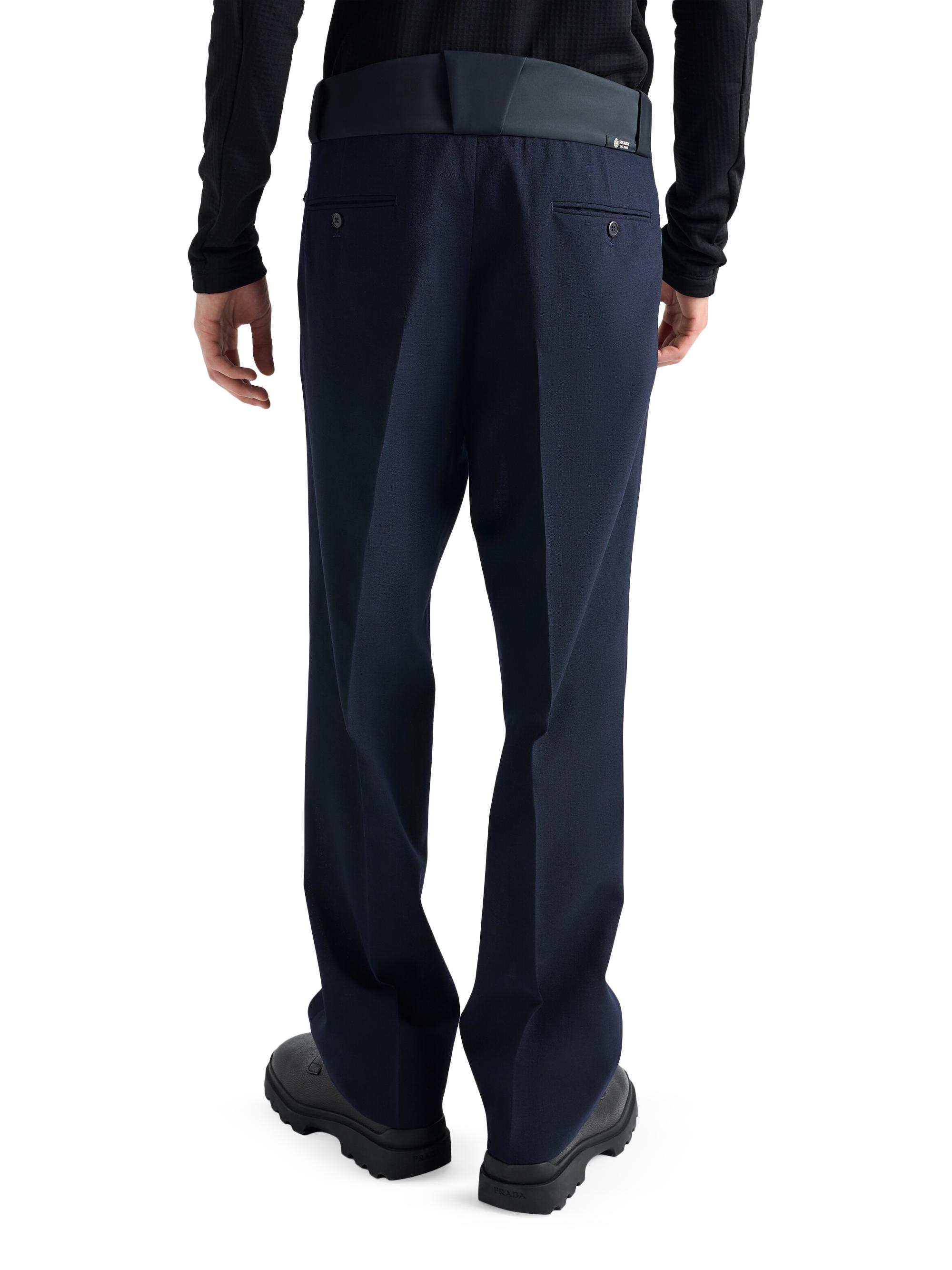 パンツ PRADA 2016ss Archive Virgin Wool Slacks Prada Men's Wool Gabardine Pants - Bergdorf Goodman