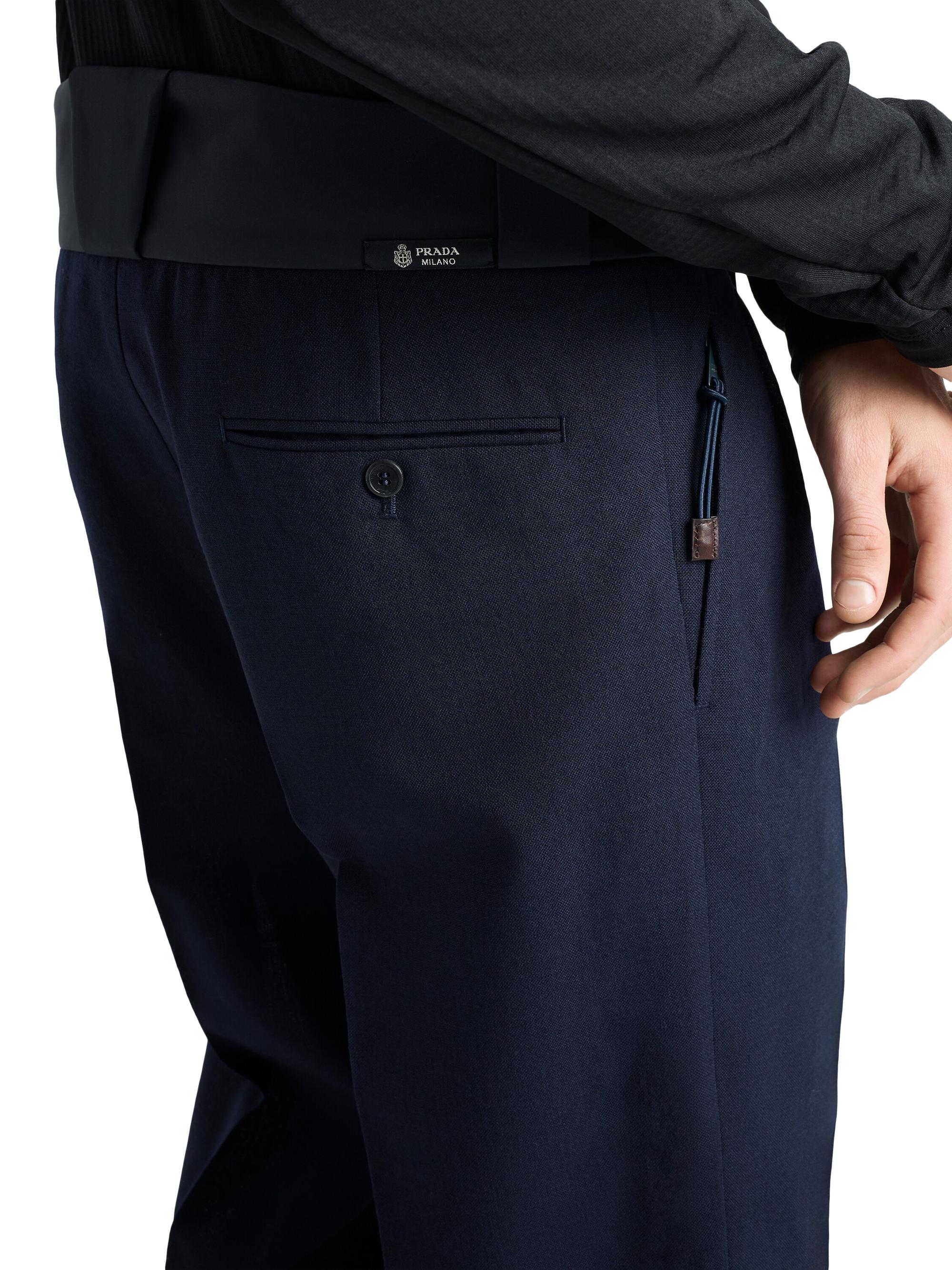 prada wool trousers ウールパンツ Prada Men's Wool Gabardine Pants - Bergdorf Goodman