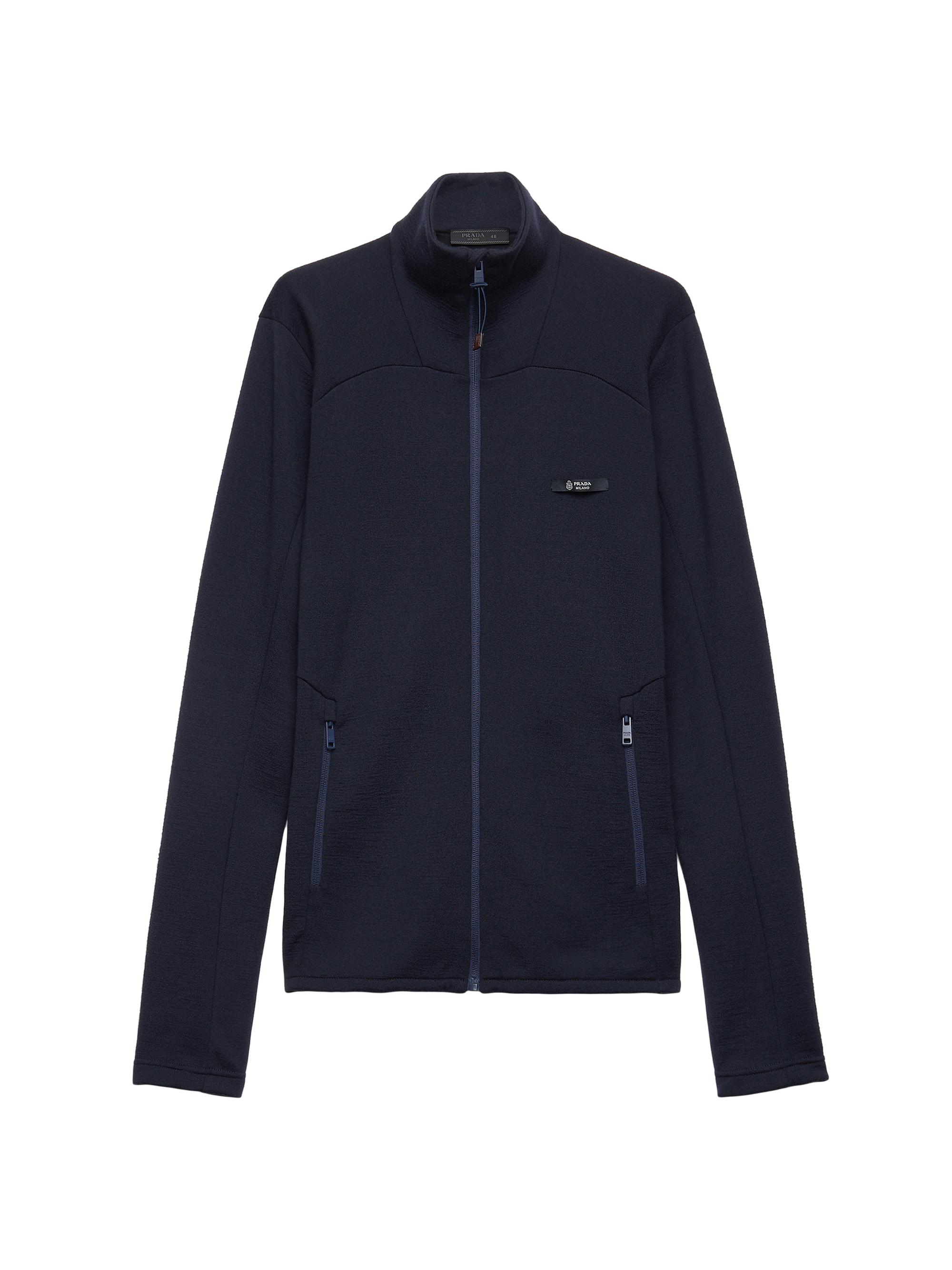 Prada Cashmere Zipper Cardigan | Saks Fifth Avenue