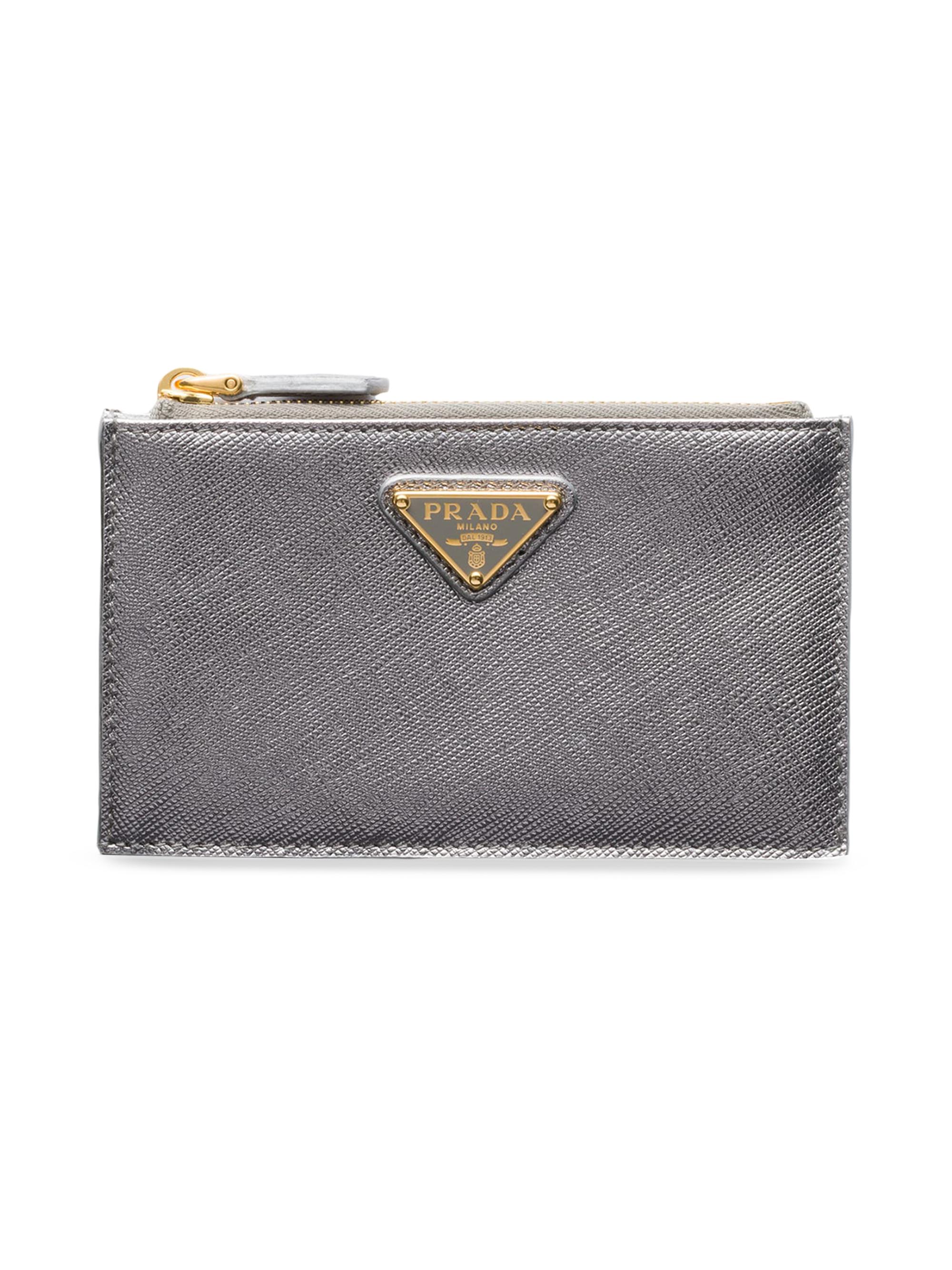 Prada Small Saffiano Leather Wallet | Saks Fifth Avenue