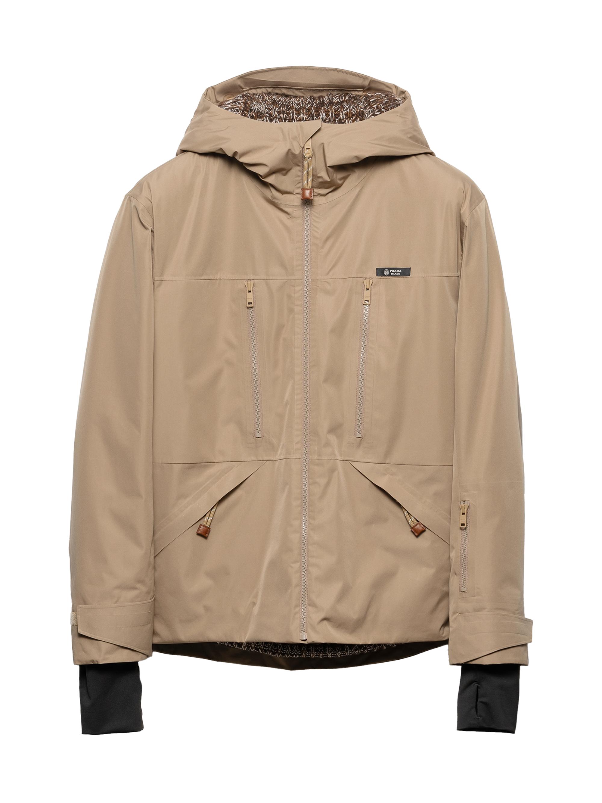 Prada Men's Technical Fabric Jacket - Beige Khaki