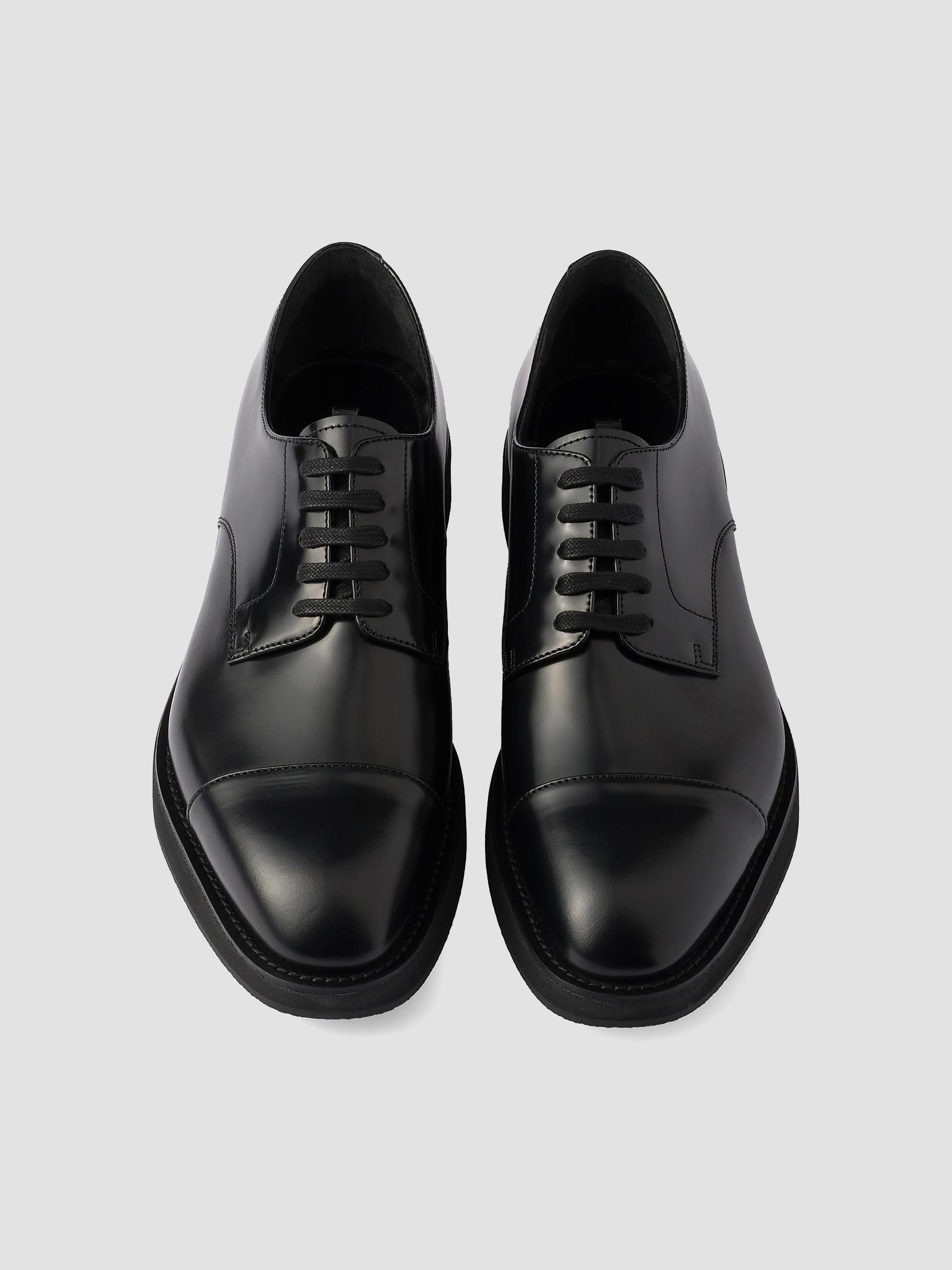 Prada Brushed Leather Lace-Up Shoes | Saks Fifth Avenue