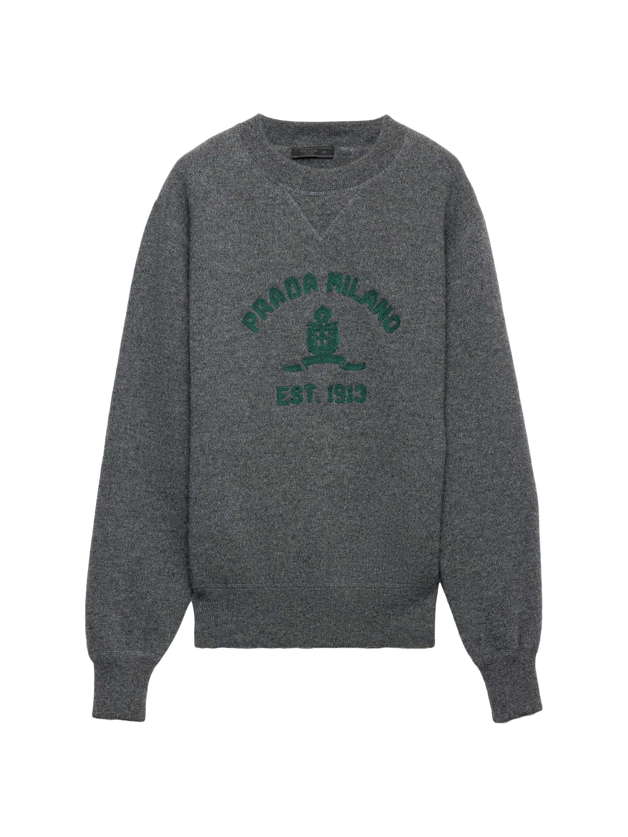 Prada Shetland Wool Crew-Neck Sweater | Saks Fifth Avenue