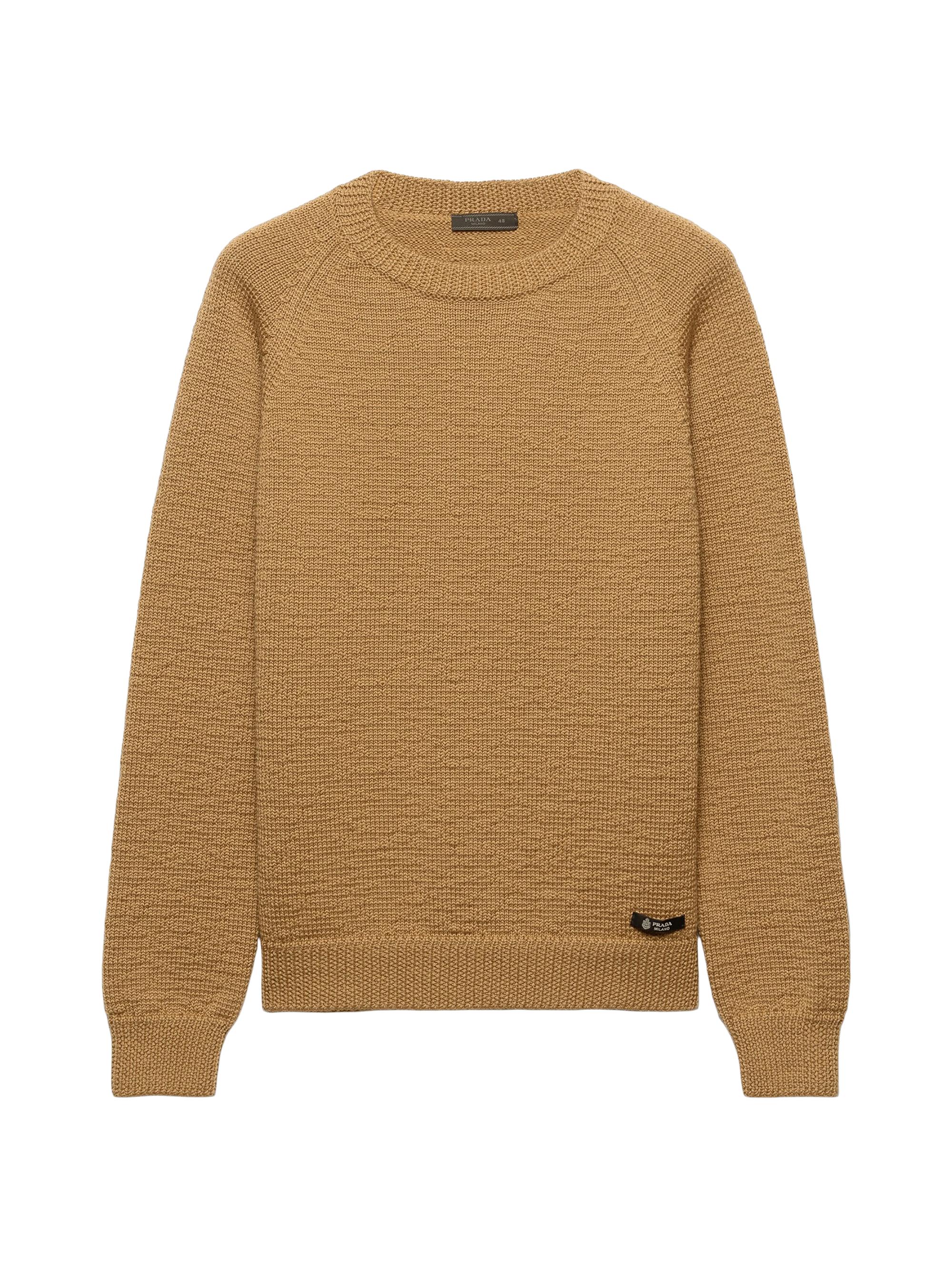 Prada Wool Crew-Neck Sweater | Saks Fifth Avenue