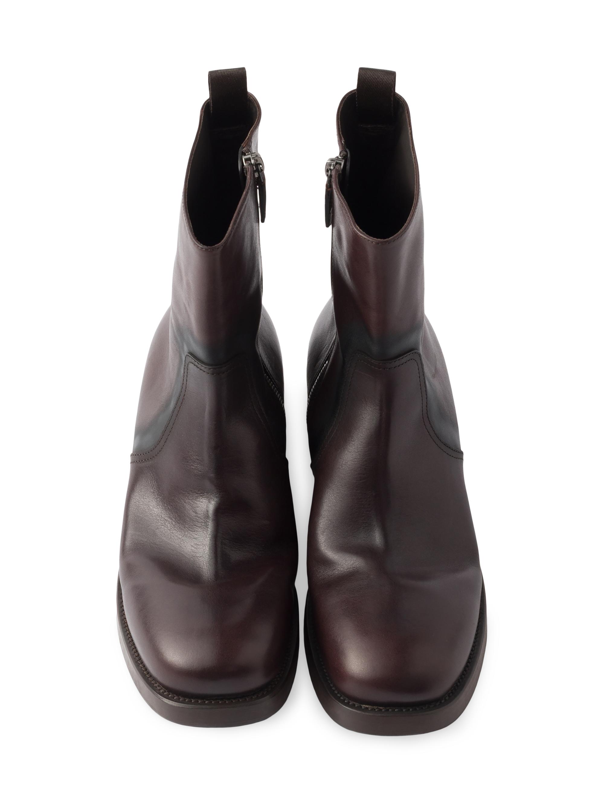 Prada Leather Mid-Calf Boots | Saks Fifth Avenue