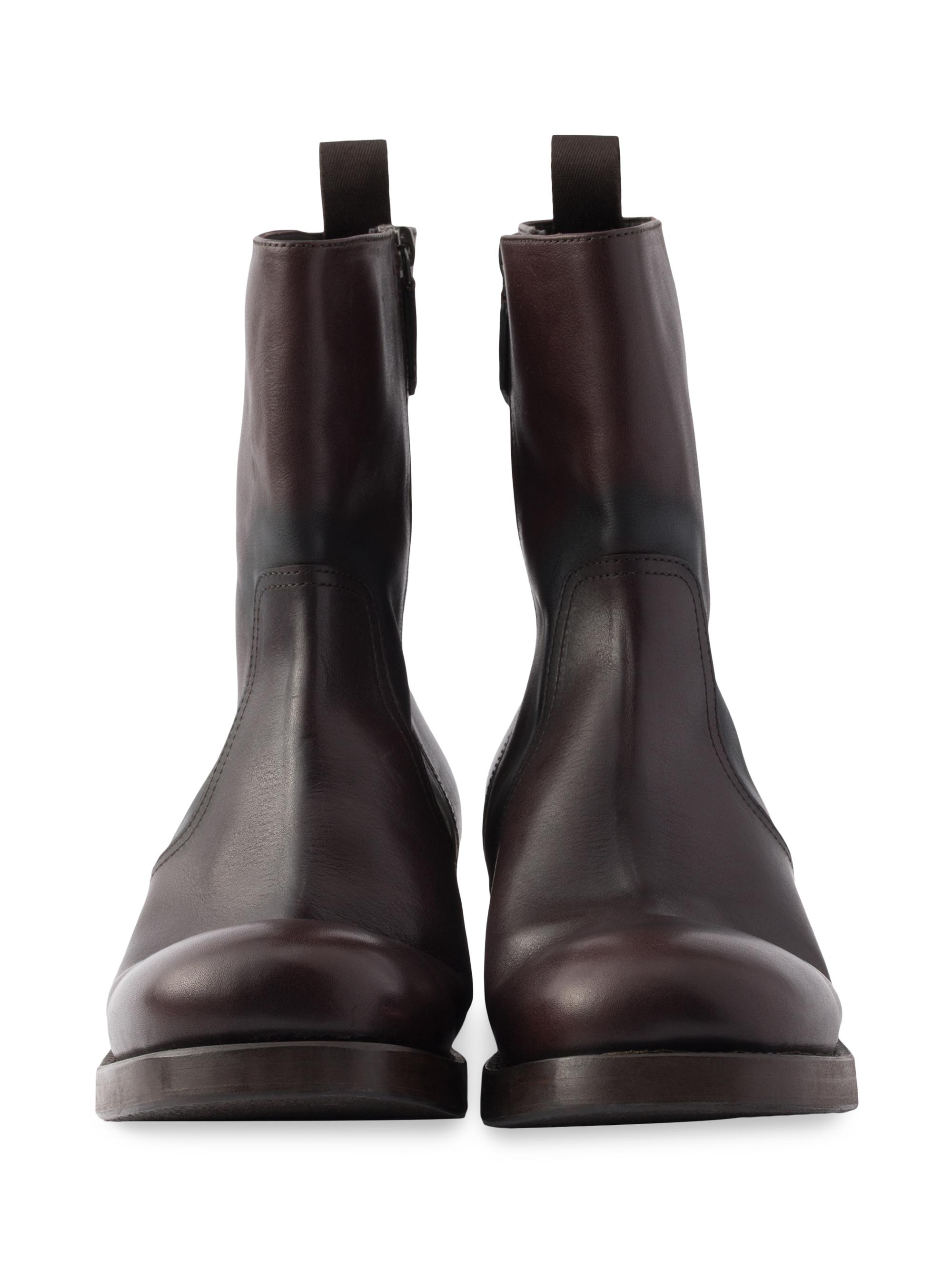 Prada Leather Mid-Calf Boots | Saks Fifth Avenue