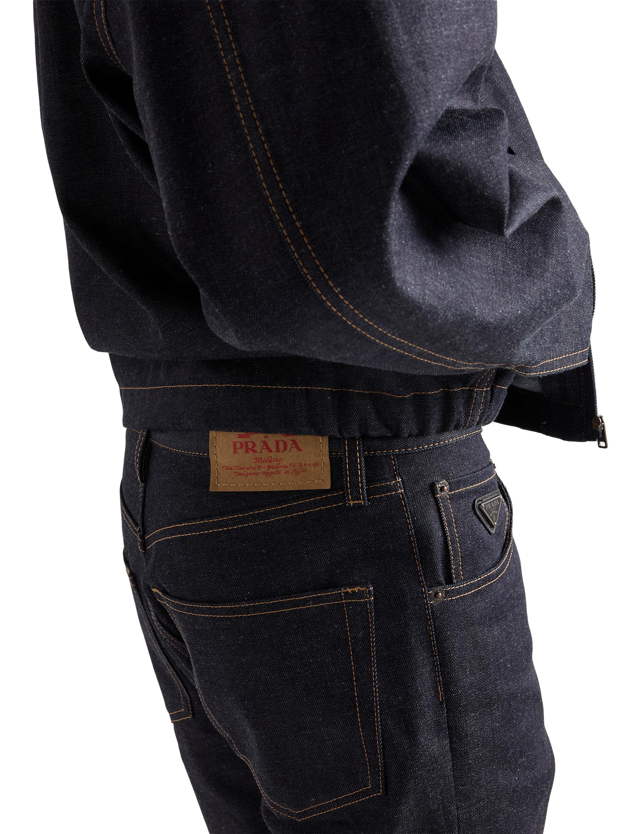 Prada Regular Raw Denim Jeans | Saks Fifth Avenue