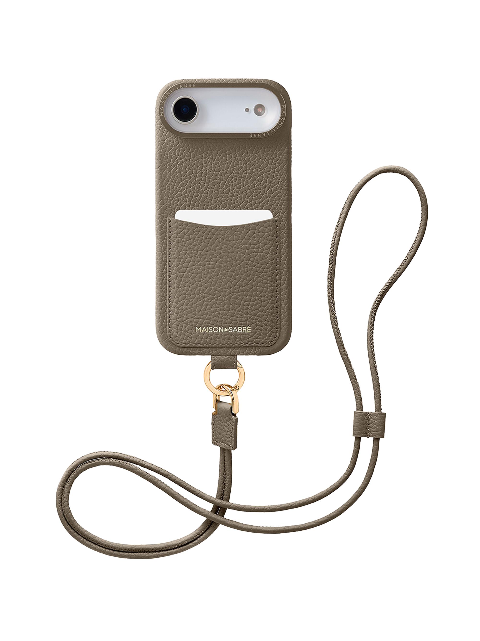 Maison de Sabre Sling Phone Case (iPhone 17 Air) - Cashmere Clay