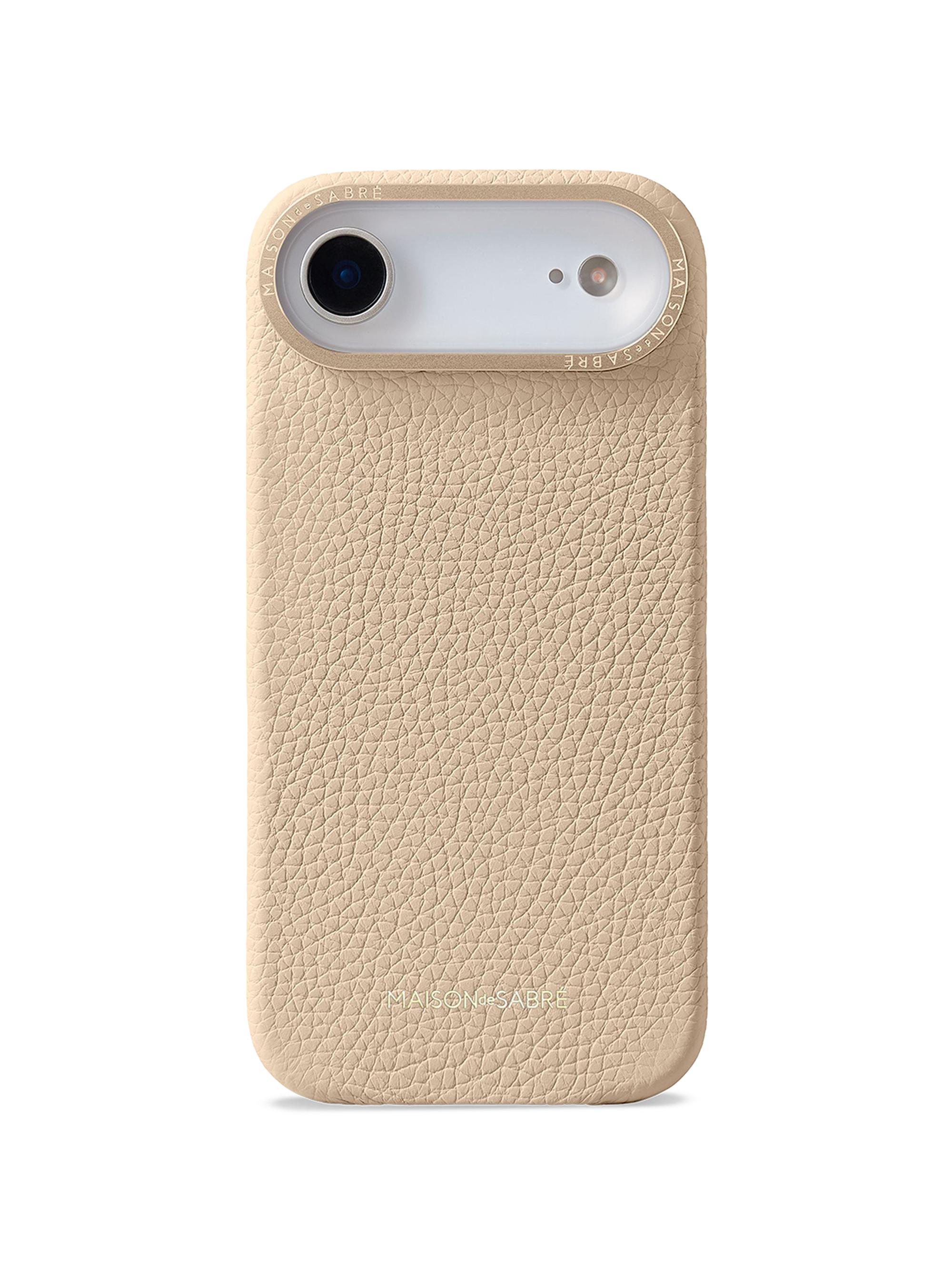 Maison de Sabre Leather Phone Case (iPhone 17 Pro) | Saks Fifth Avenue