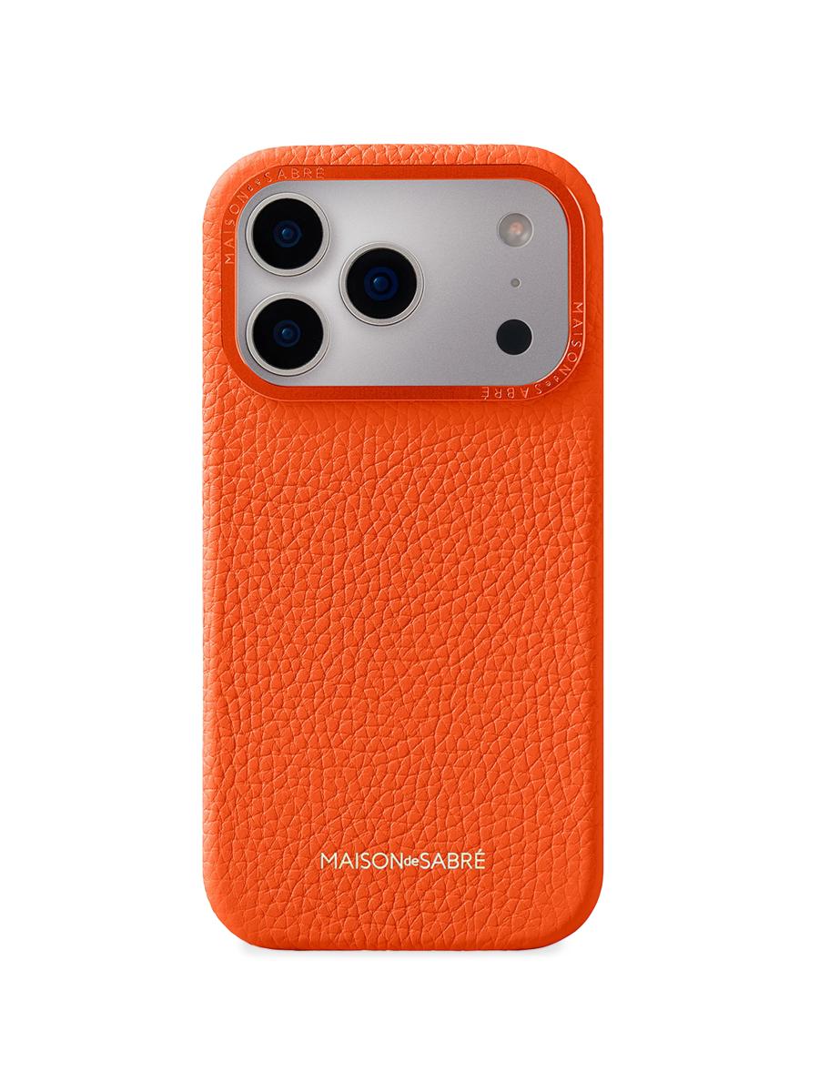 Maison de Sabre Leather Phone Case (iPhone 17 Pro Max) | Saks