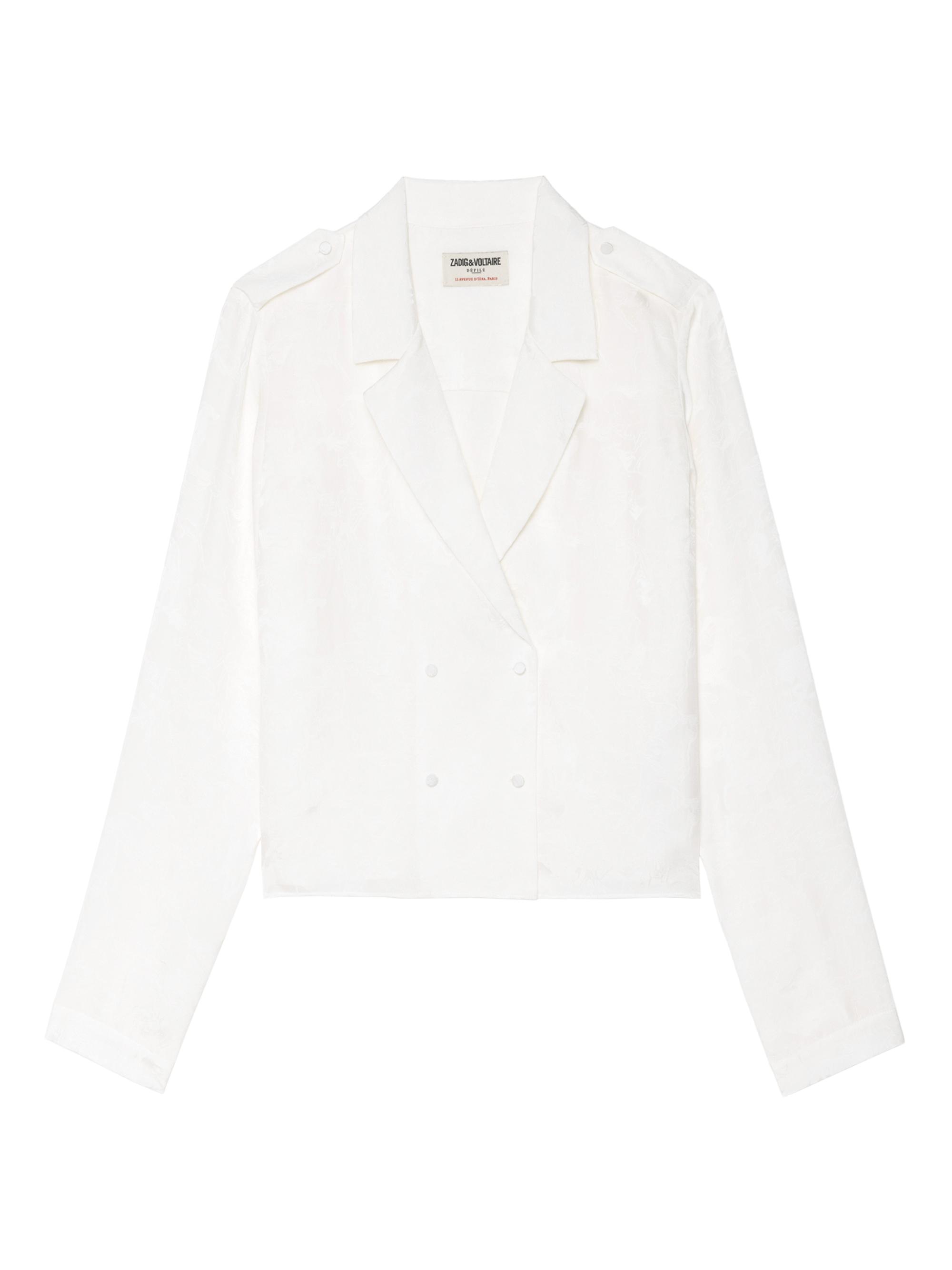 Zadig & Voltaire Theby Cotton Crop Shirt | Saks Fifth Avenue