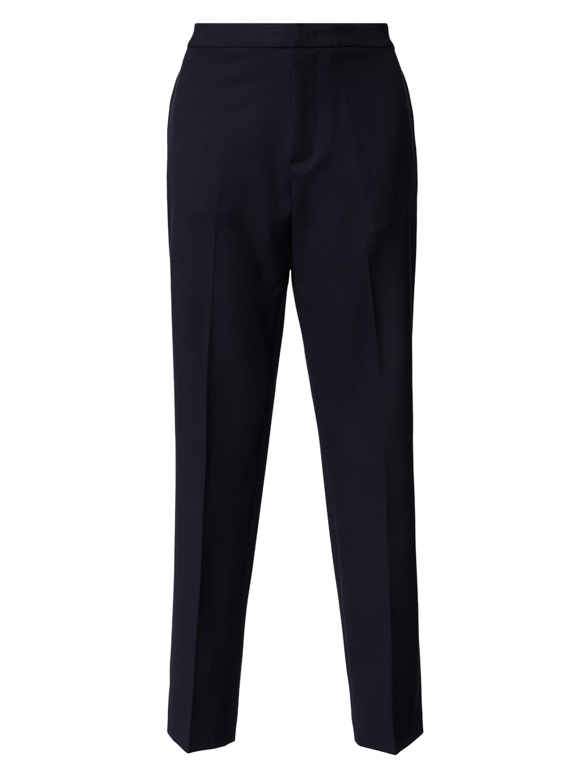 Fabiana Filippi Women's Tech Wool Regular-Fit Trousers - Blu Notte