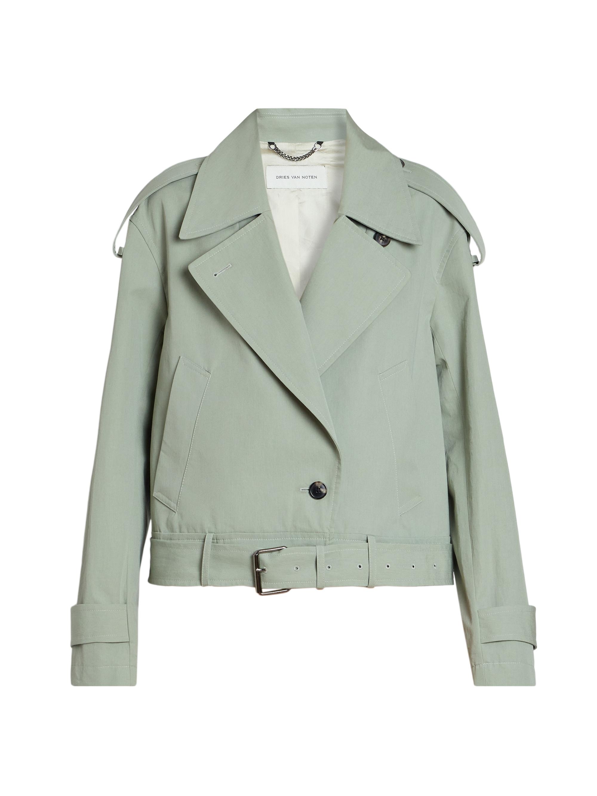 Dries Van Noten Vensar Cotton Belted Jacket | Saks Fifth Avenue