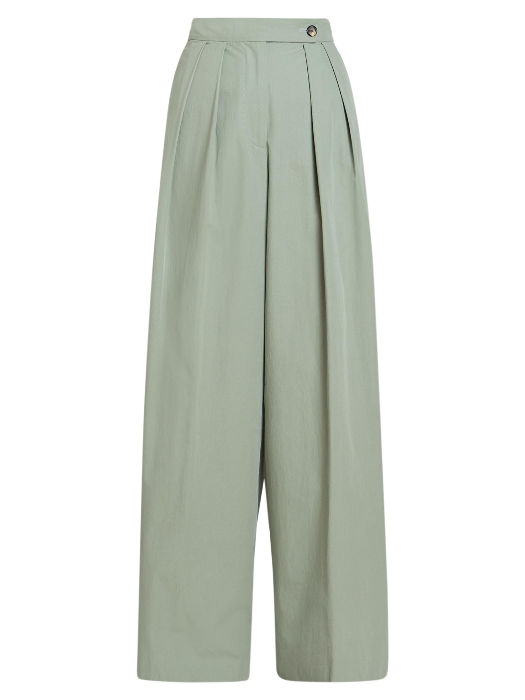 Dries Van Noten Pamplona Cotton High-Rise Wide-Leg Pants | Saks