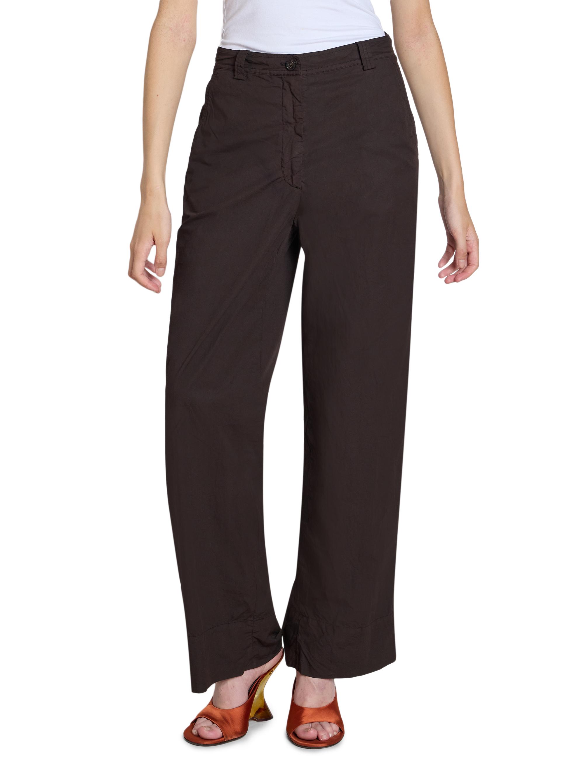 Dries Van Noten Pakora Cotton Mid-Rise Wide-Leg Pants | Saks Fifth