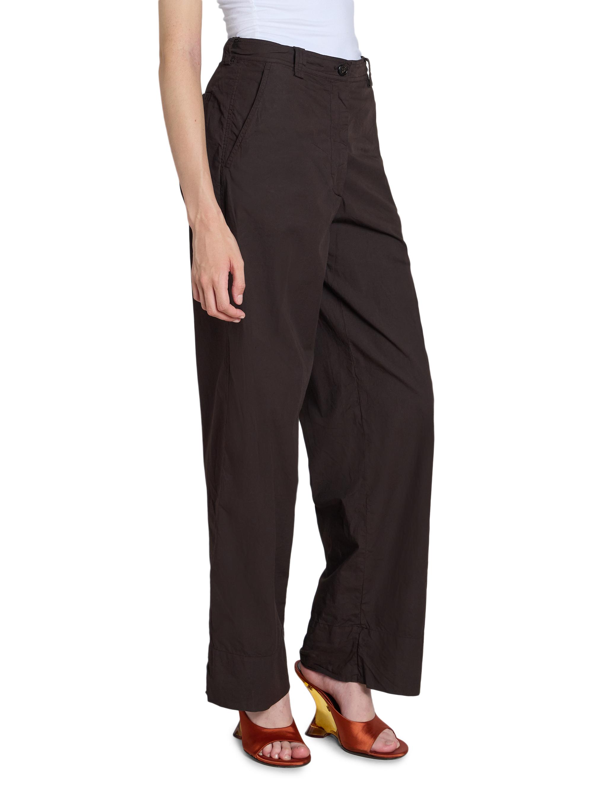 Dries Van Noten Pakora Cotton Mid-Rise Wide-Leg Pants | Saks Fifth
