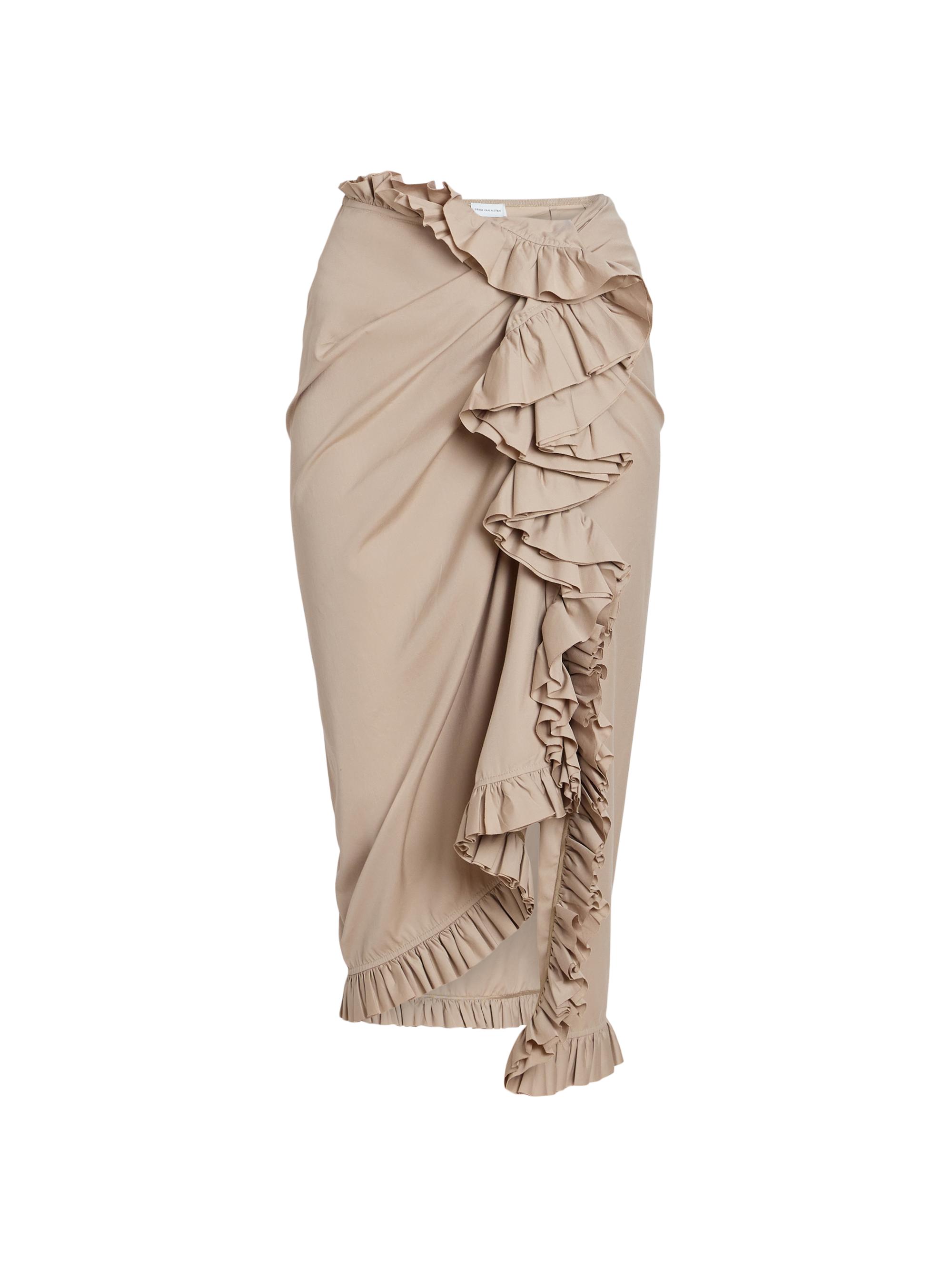 Dries Van Noten Separ Sequined Snakeskin Skirt | Saks Fifth Avenue