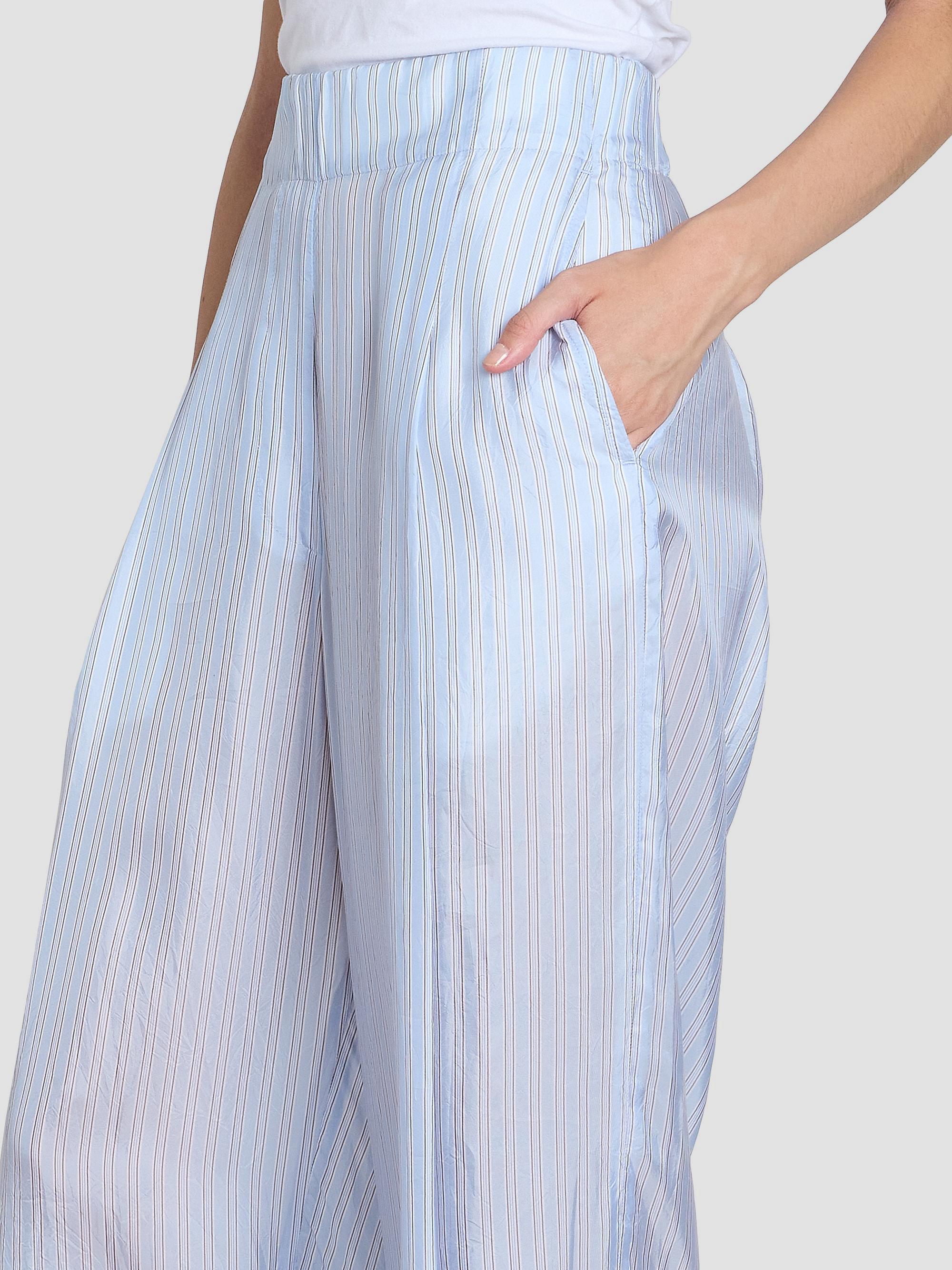 Dries Van Noten Pila Striped High-Rise Wide-Leg Pants | Saks Fifth