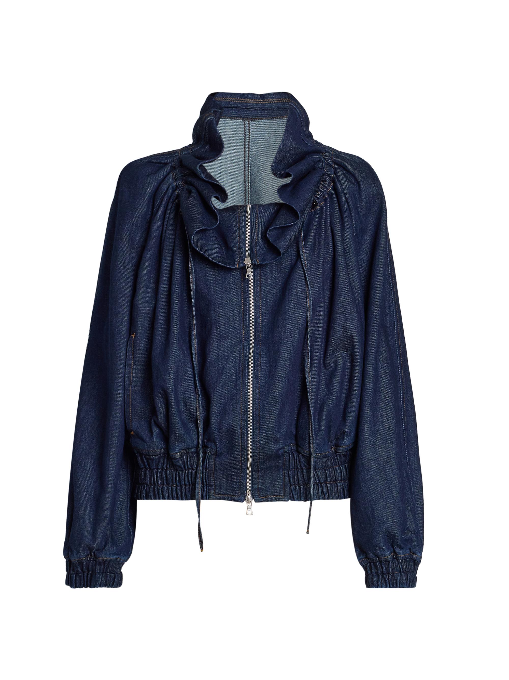 Loulou de Saison Marlow Leather Bomber Jacket | Saks Fifth Avenue