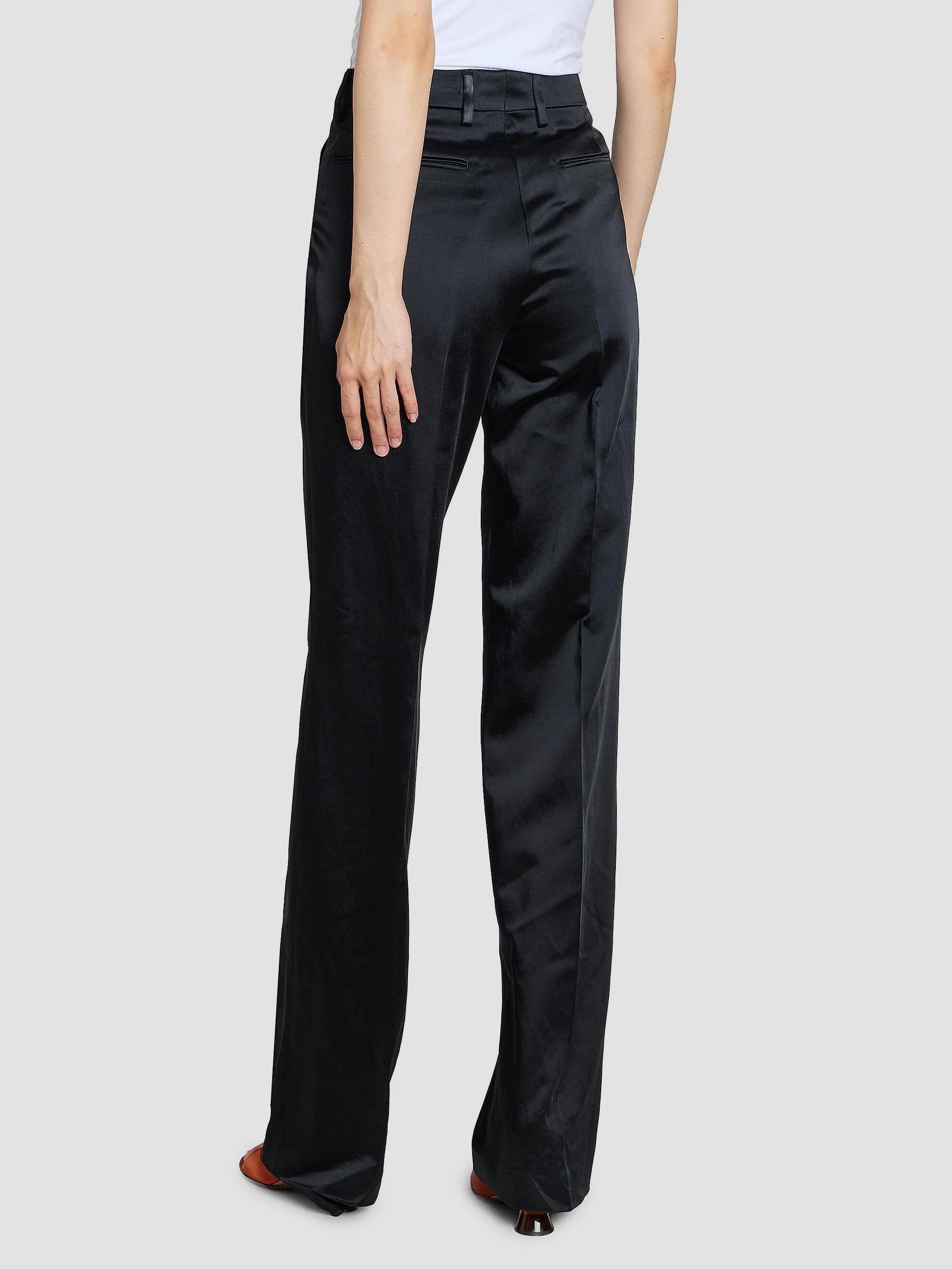 Dries Van Noten Pulla Cotton-Blend High-Rise Straight-Leg Trousers