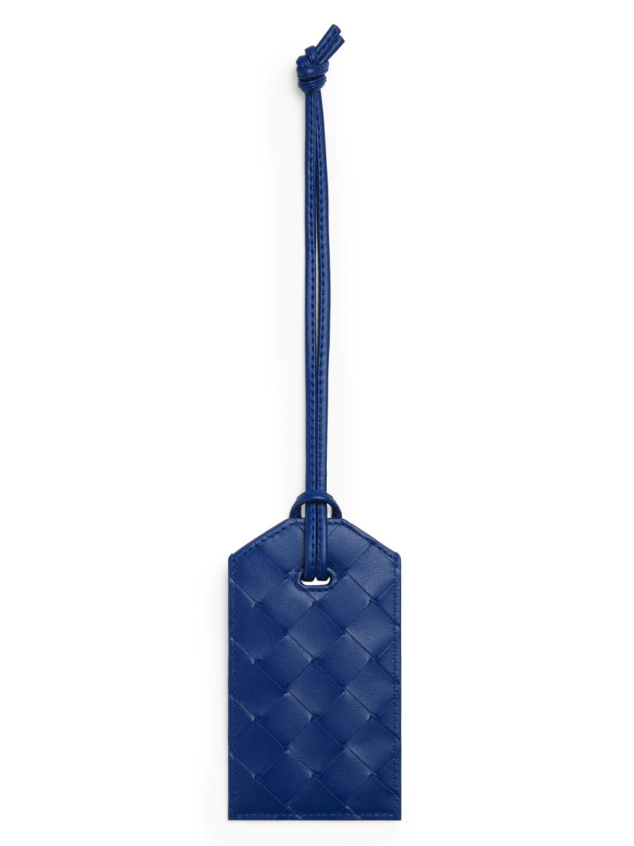 Bottega Veneta Intrecciato Leather Luggage Tag | Saks Fifth Avenue