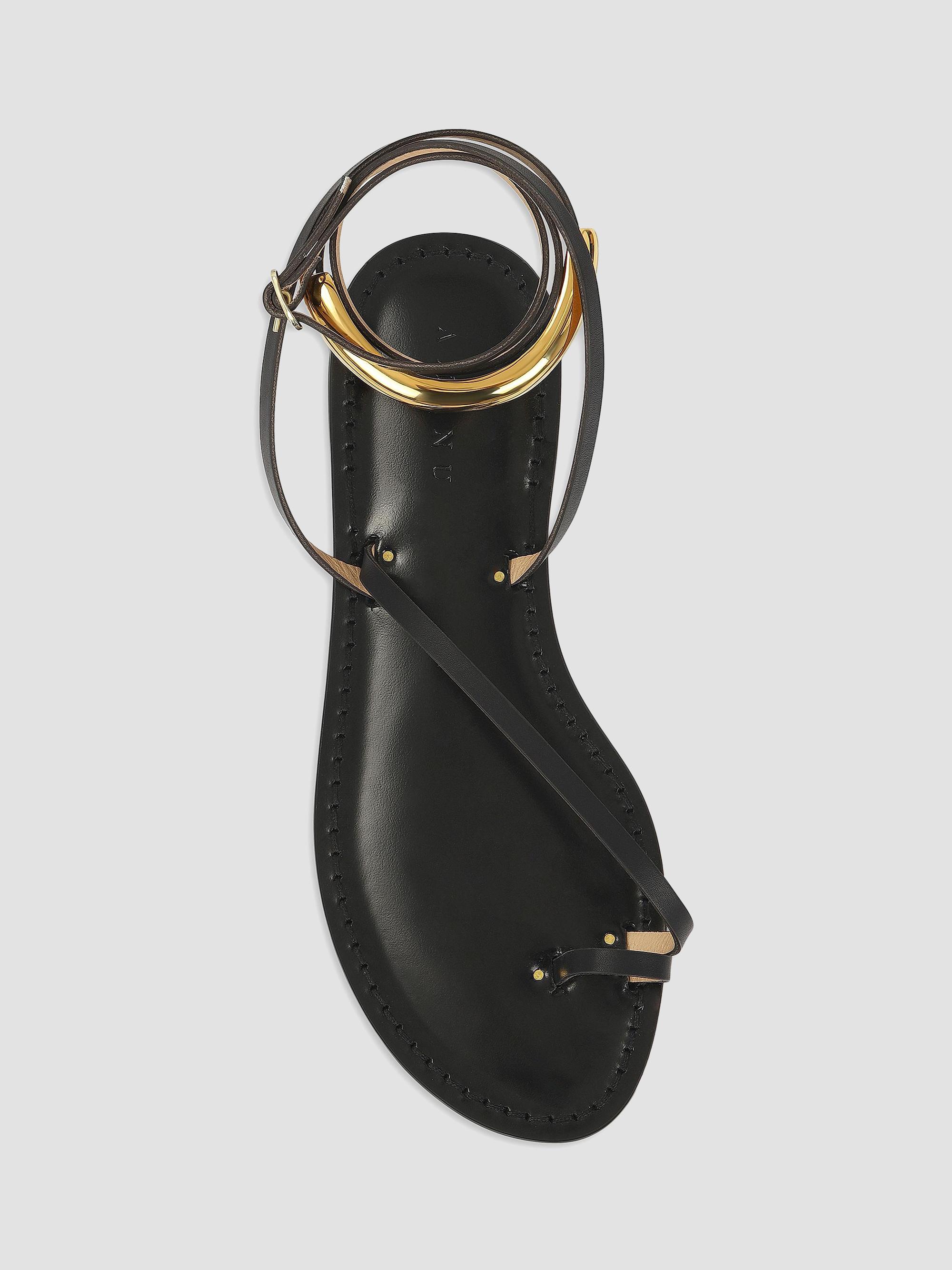 AMANU 17 The Kalahari Leather Ankle-Wrap Sandals | Saks Fifth Avenue