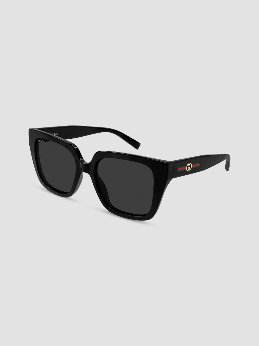 Gucci Gucci Lines 54MM Butterfly Sunglasses | Saks Fifth Avenue