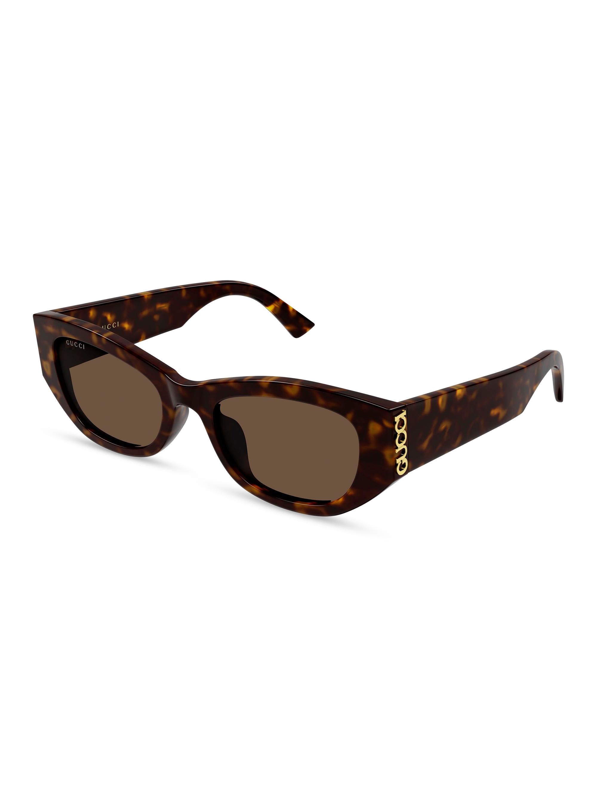 Gucci Women's On Side 53MM Cat-Eye Sunglasses - Brown