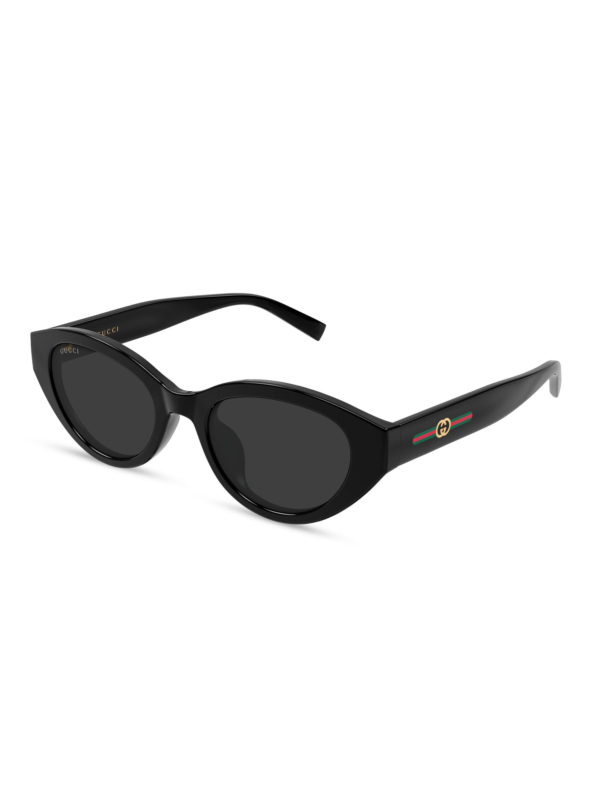 Gucci Women's  Lines 52MM Cat-Eye Sunglasses - Black