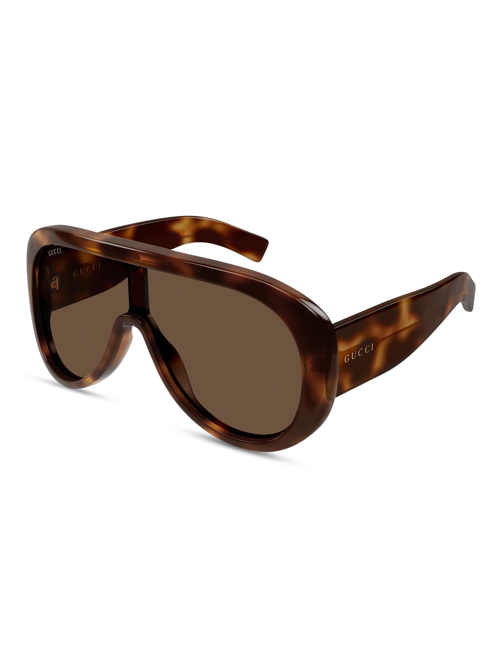 Gucci Fashion Show 99MM Pilot Sunglasses | Saks Fifth Avenue
