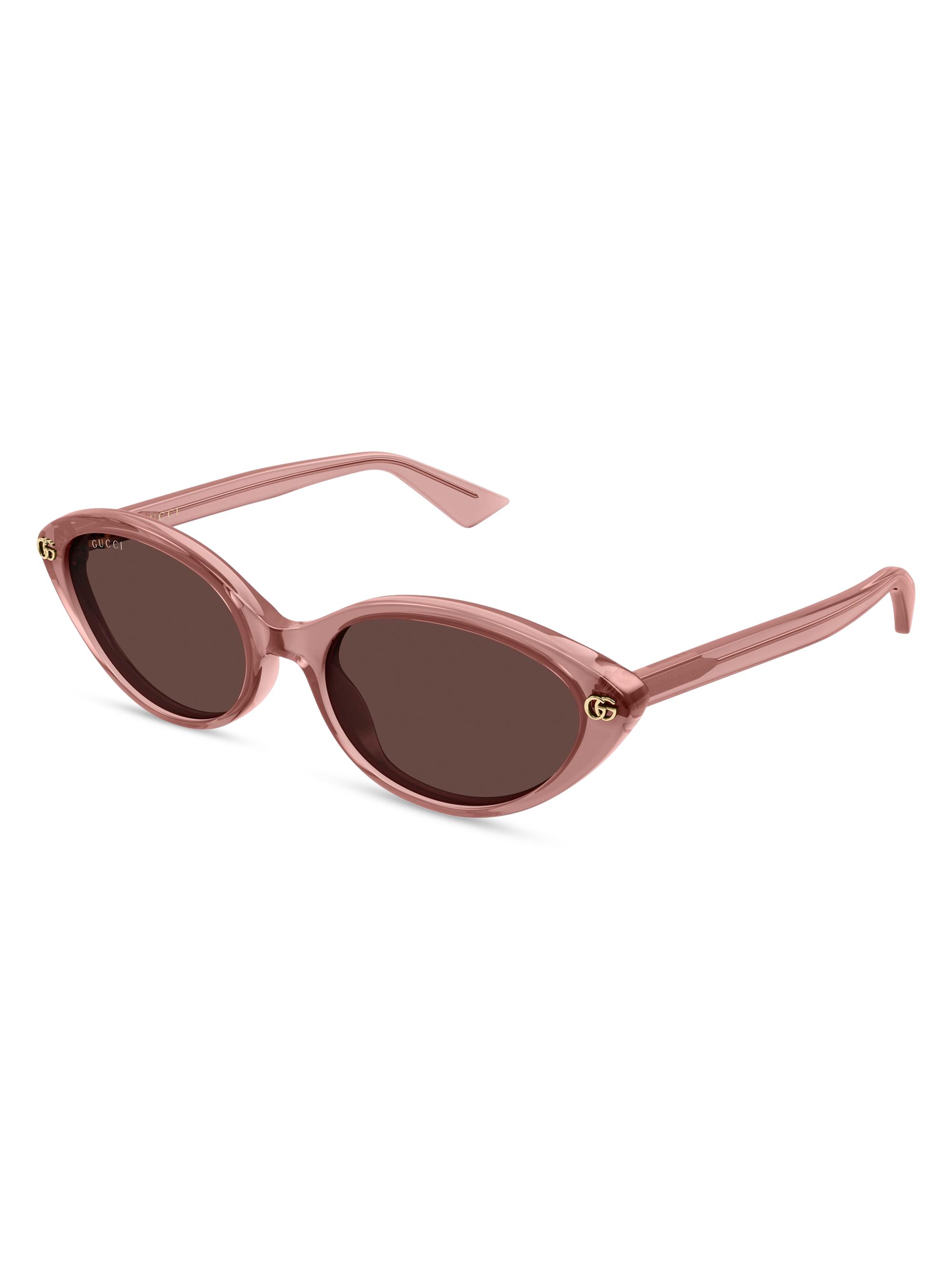 Gucci Women's Light Acetate 54MM Cat-Eye Sunglasses - Pink