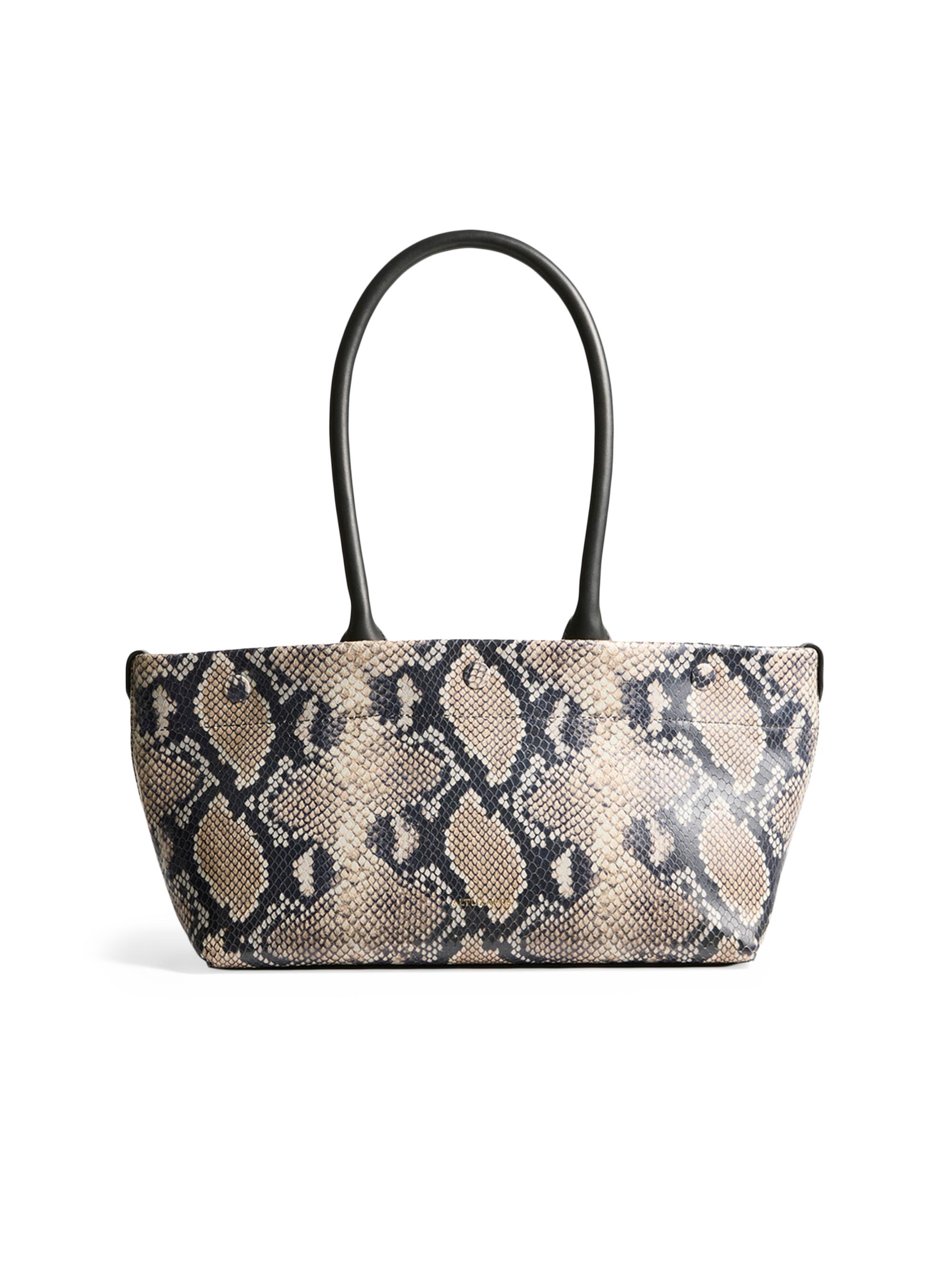 Altuzarra Women's Mini East/West Python-Embossed Leather Tote Bag - Python