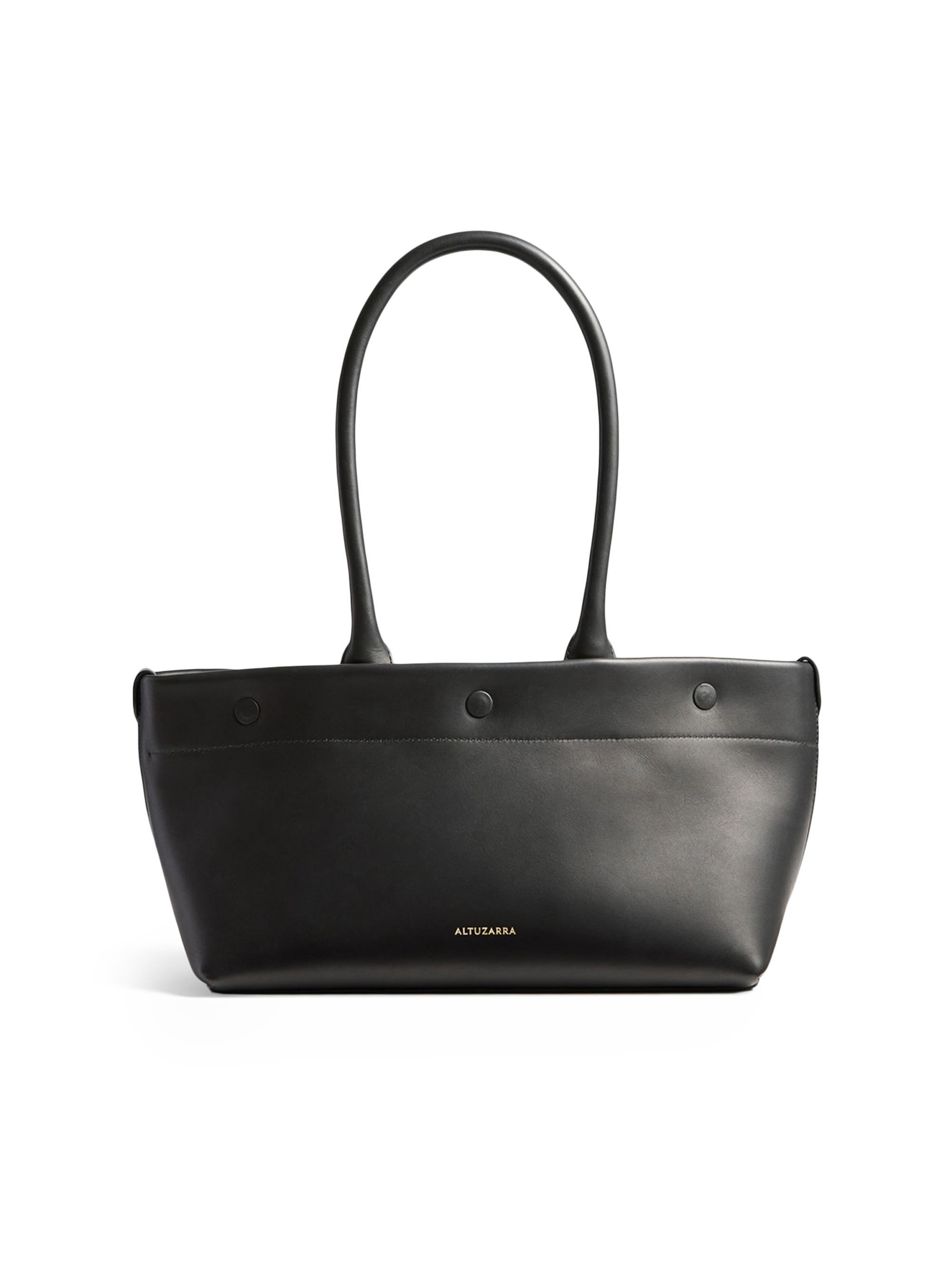 Altuzarra Women's Mini East/West Leather Tote Bag - Black
