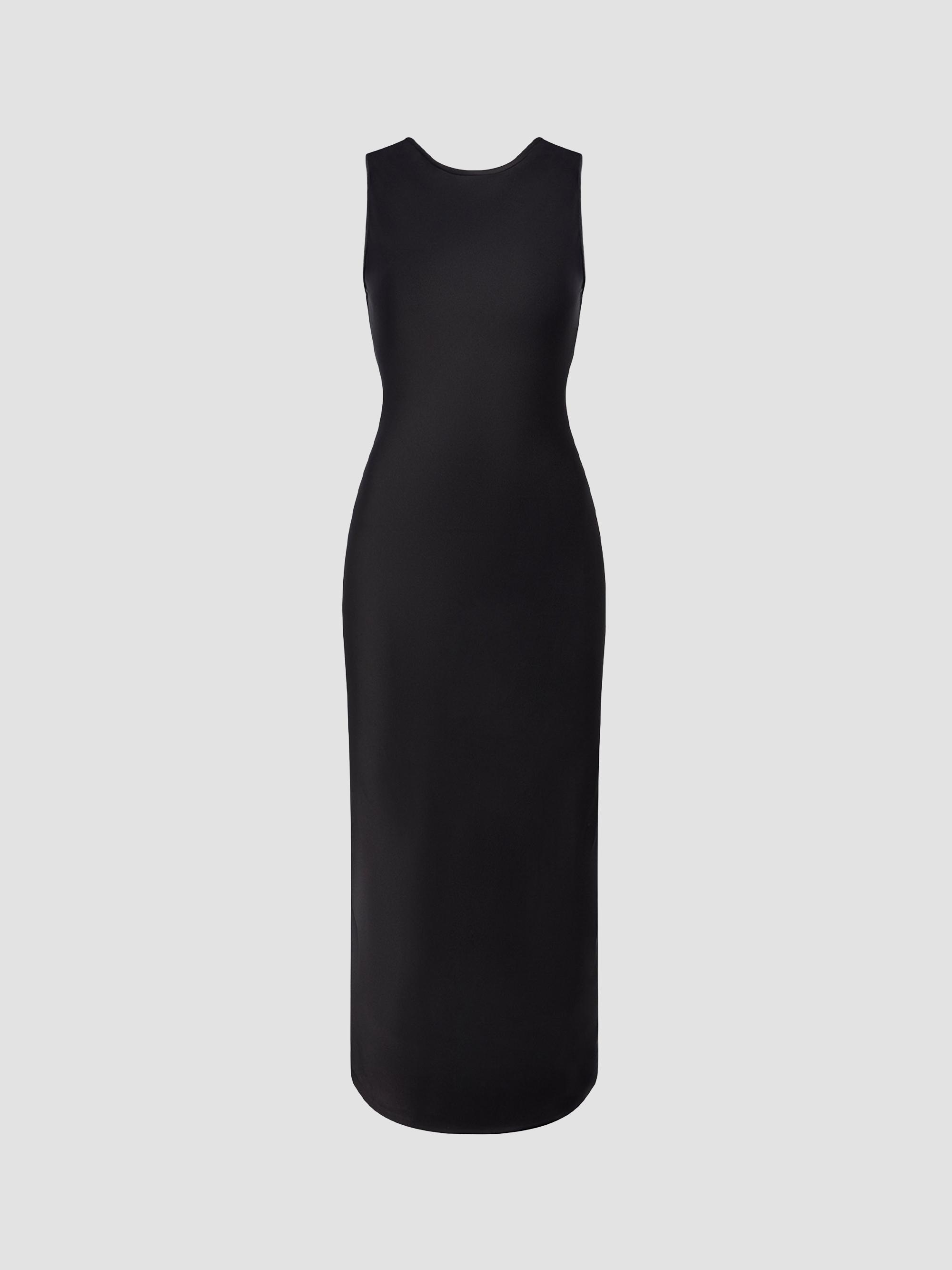 cowl back formal dress Plunging Back Cowl Dress in Pearl XXS (PETITE) main image 0