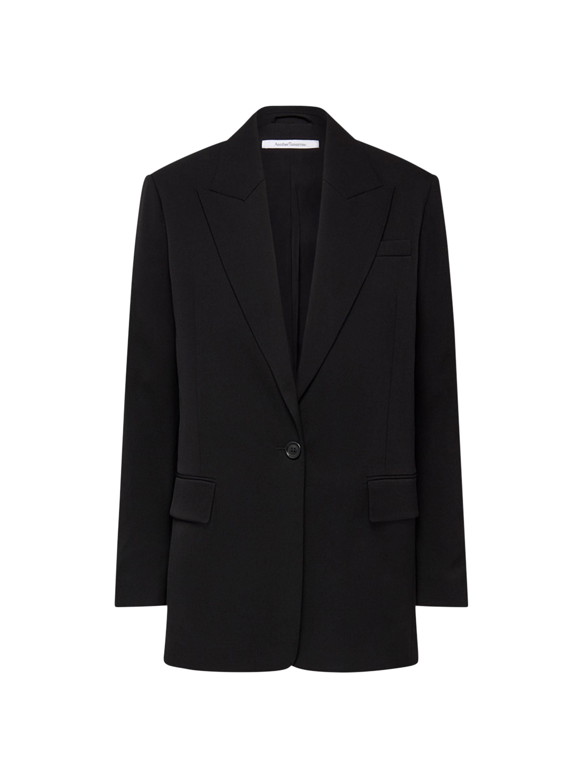 Another Tomorrow Tailored Double Breasted Jacket | Saks Fifth Avenue
