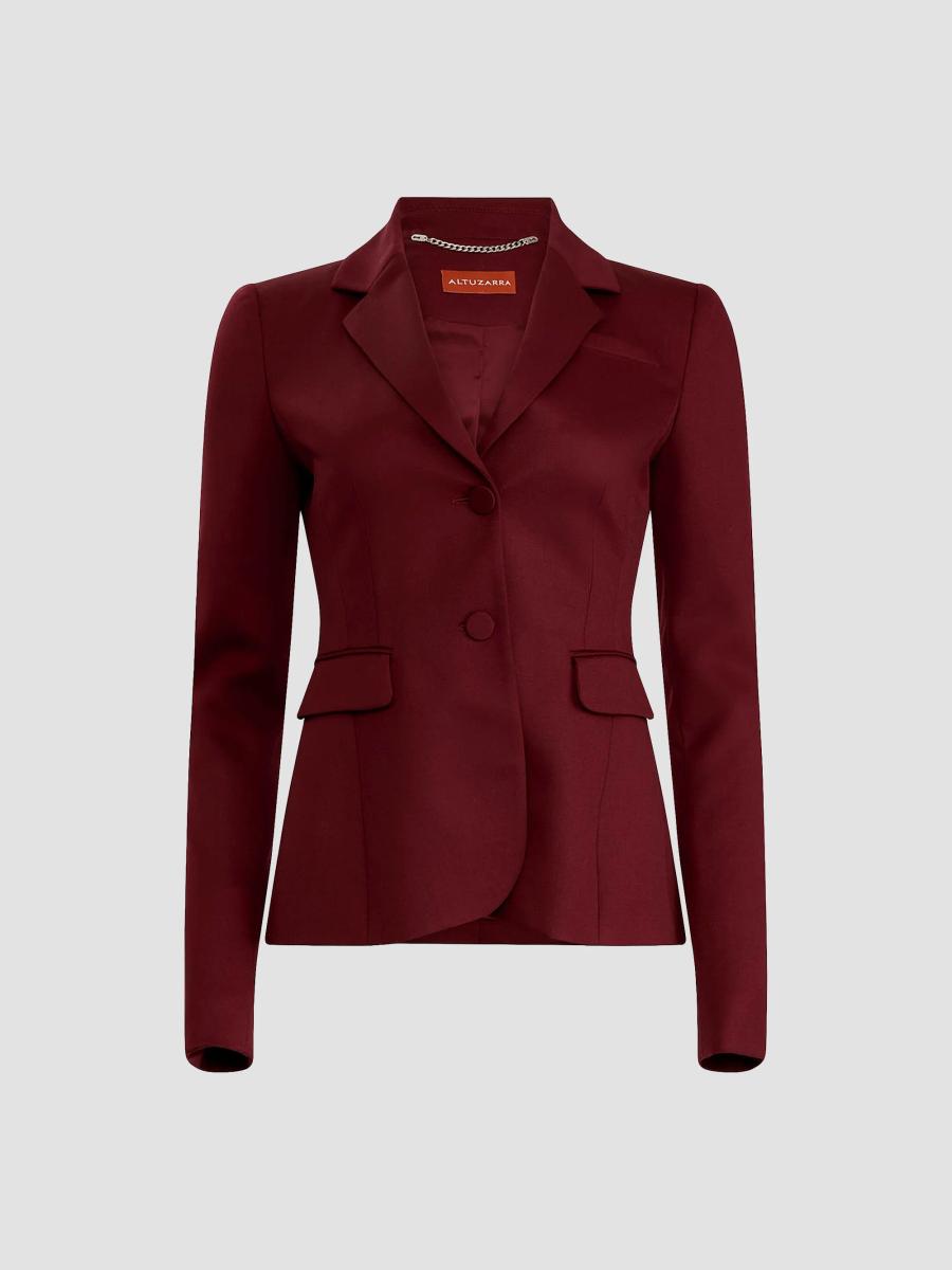 Altuzarra Fenice Stretch Merino Wool Blazer | Saks Fifth Avenue