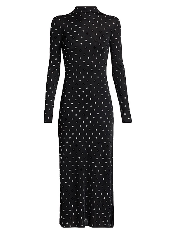 saks midi dresses Victoria Beckham Women's Eve Satin Gathered Waist Midi-Dress - Blossom FIT About 49 from shoulder to hem Model measurements Saks Fifth Avenue | Dresses