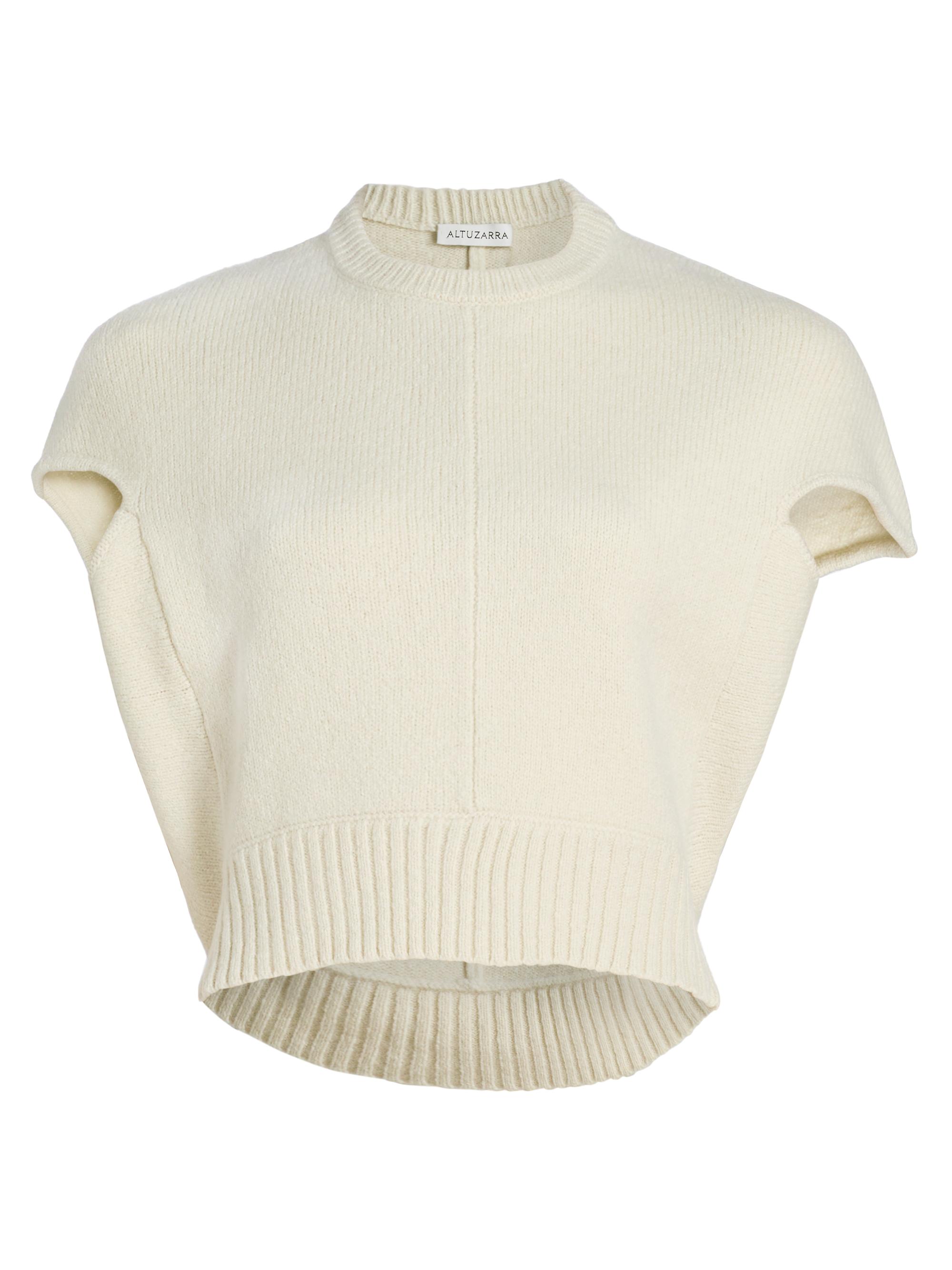 Altuzarra Women's Banks Wool-Blend Top -