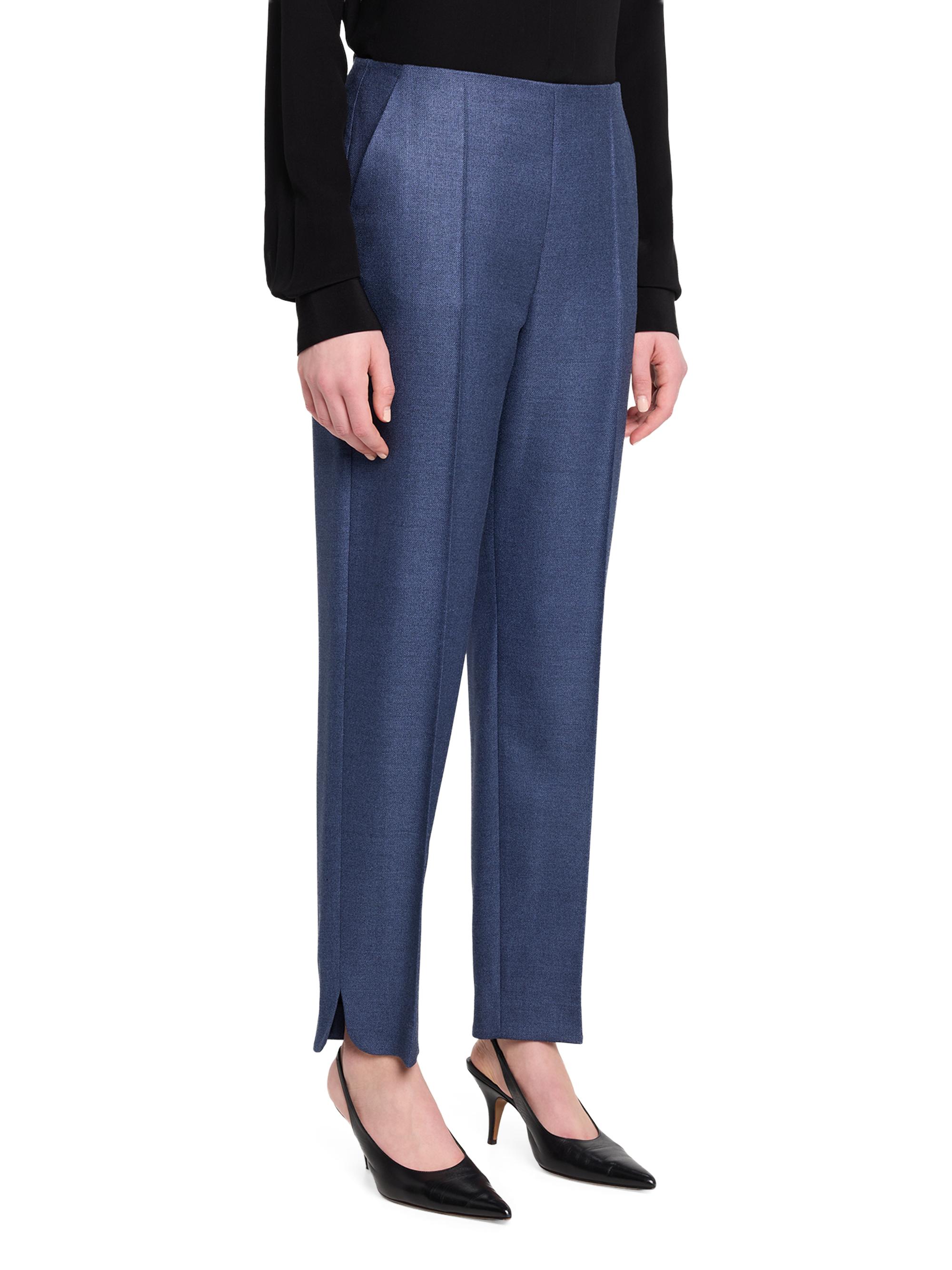 Giorgio Armani Silk-Wool Straight-Leg Trousers | Saks Fifth Avenue