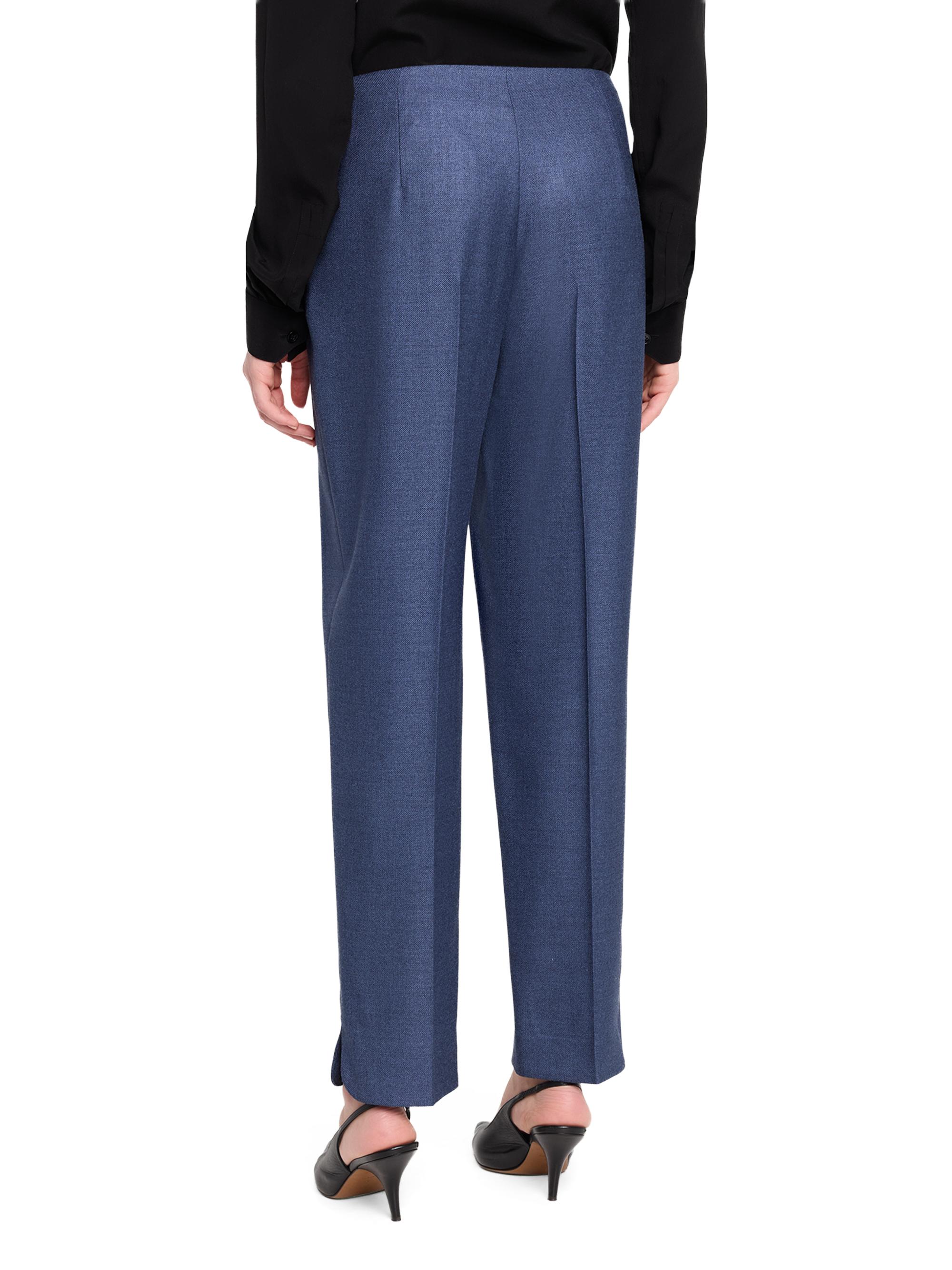Giorgio Armani Silk-Wool Straight-Leg Trousers | Saks Fifth Avenue