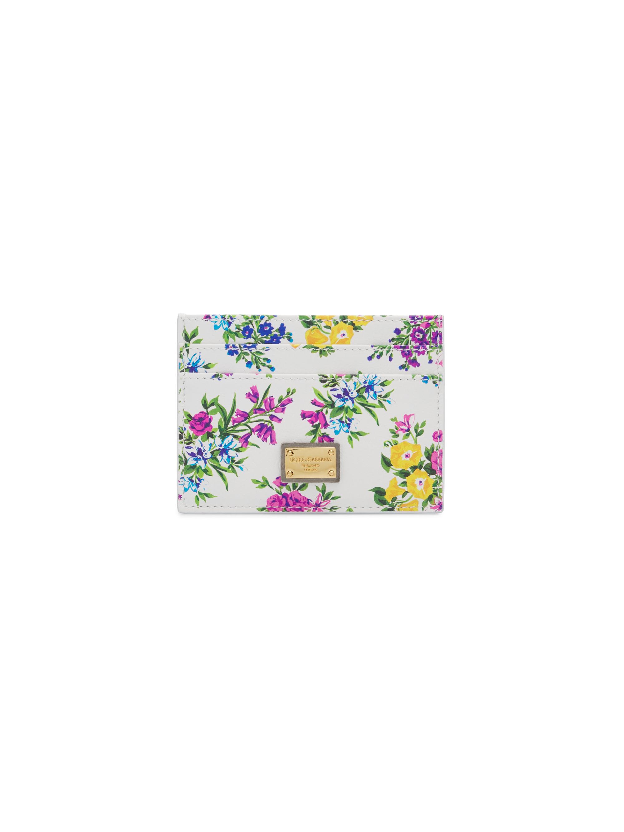 Dolce & Gabbana Women's Floral Leather Card Case - Fiorellini