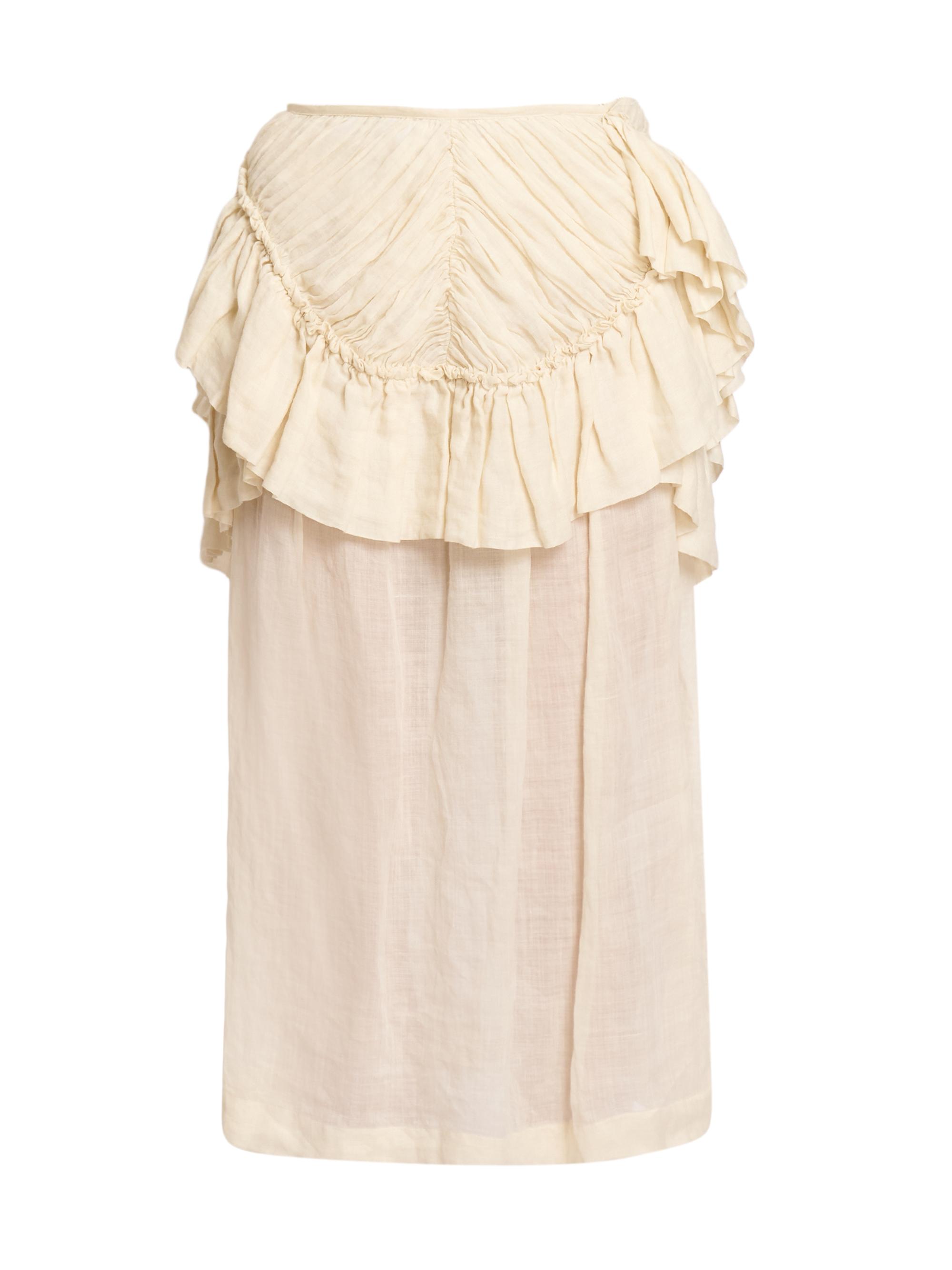 Dries Van Noten Shelby Ruffled Layered Skirt | Saks Fifth Avenue
