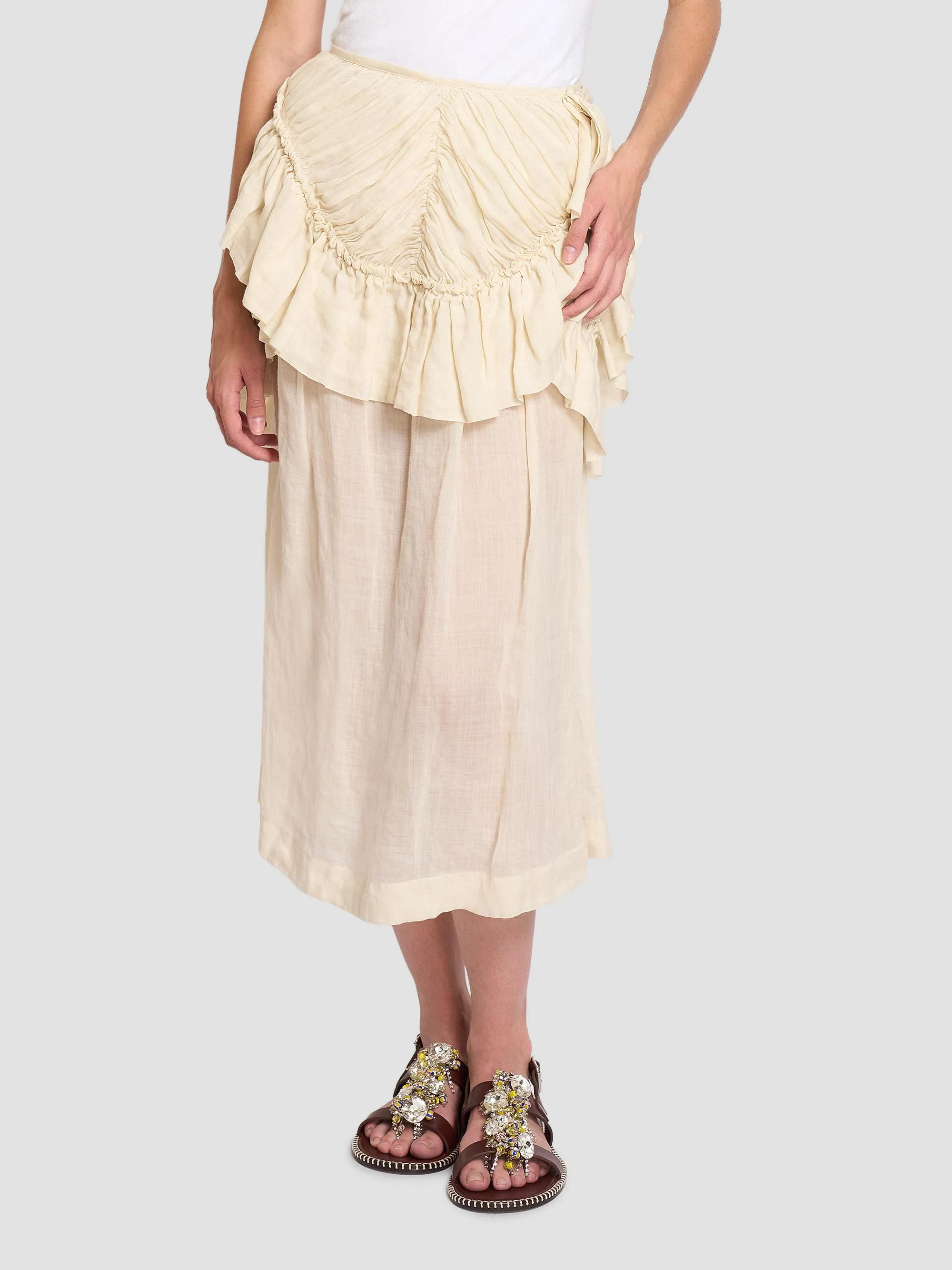 Dries Van Noten Shelby Ruffled Layered Skirt | Saks Fifth Avenue