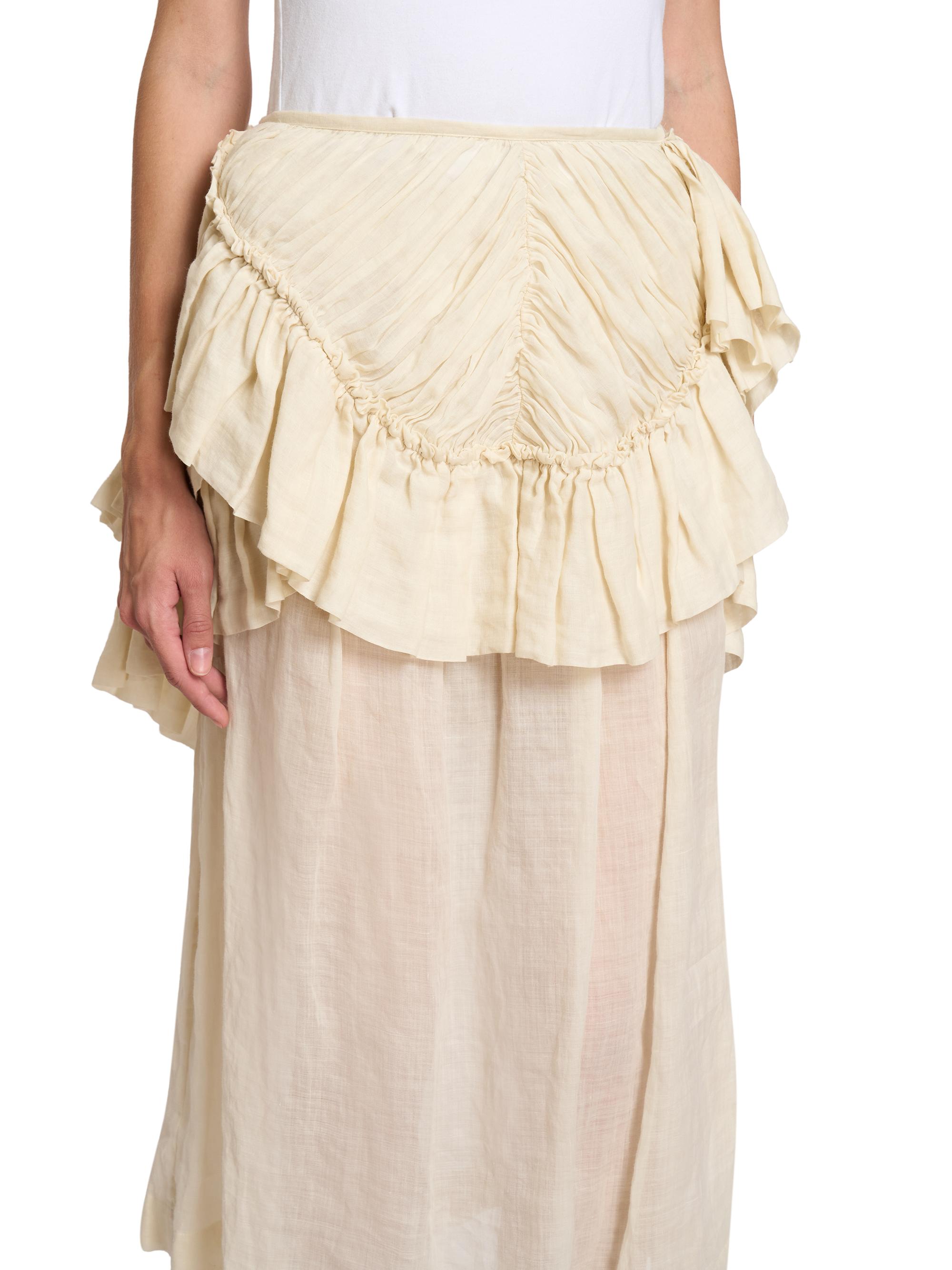 Dries Van Noten Shelby Ruffled Layered Skirt | Saks Fifth Avenue