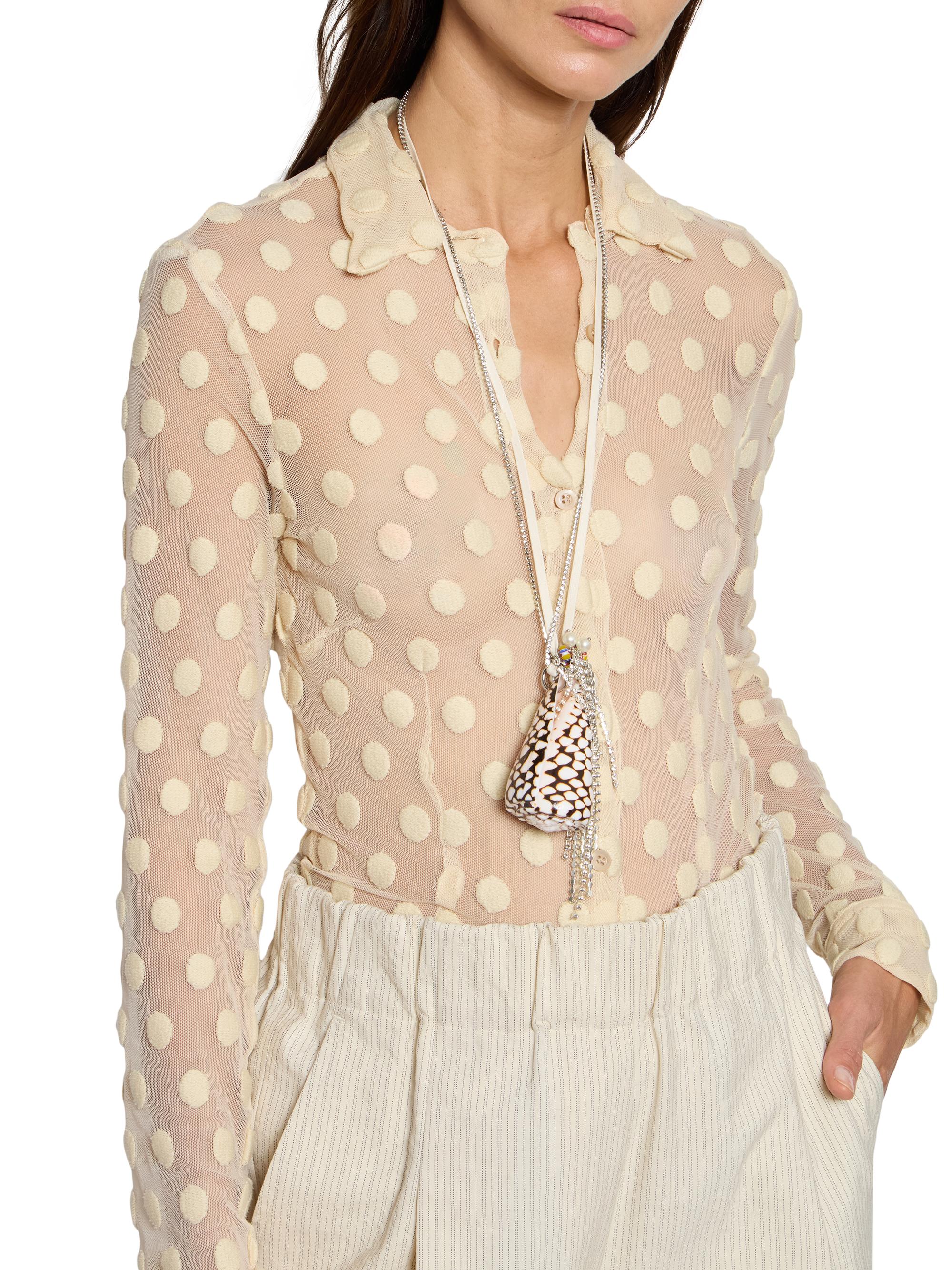 Dries Van Noten Crystal Shell Necklace | Saks Fifth Avenue