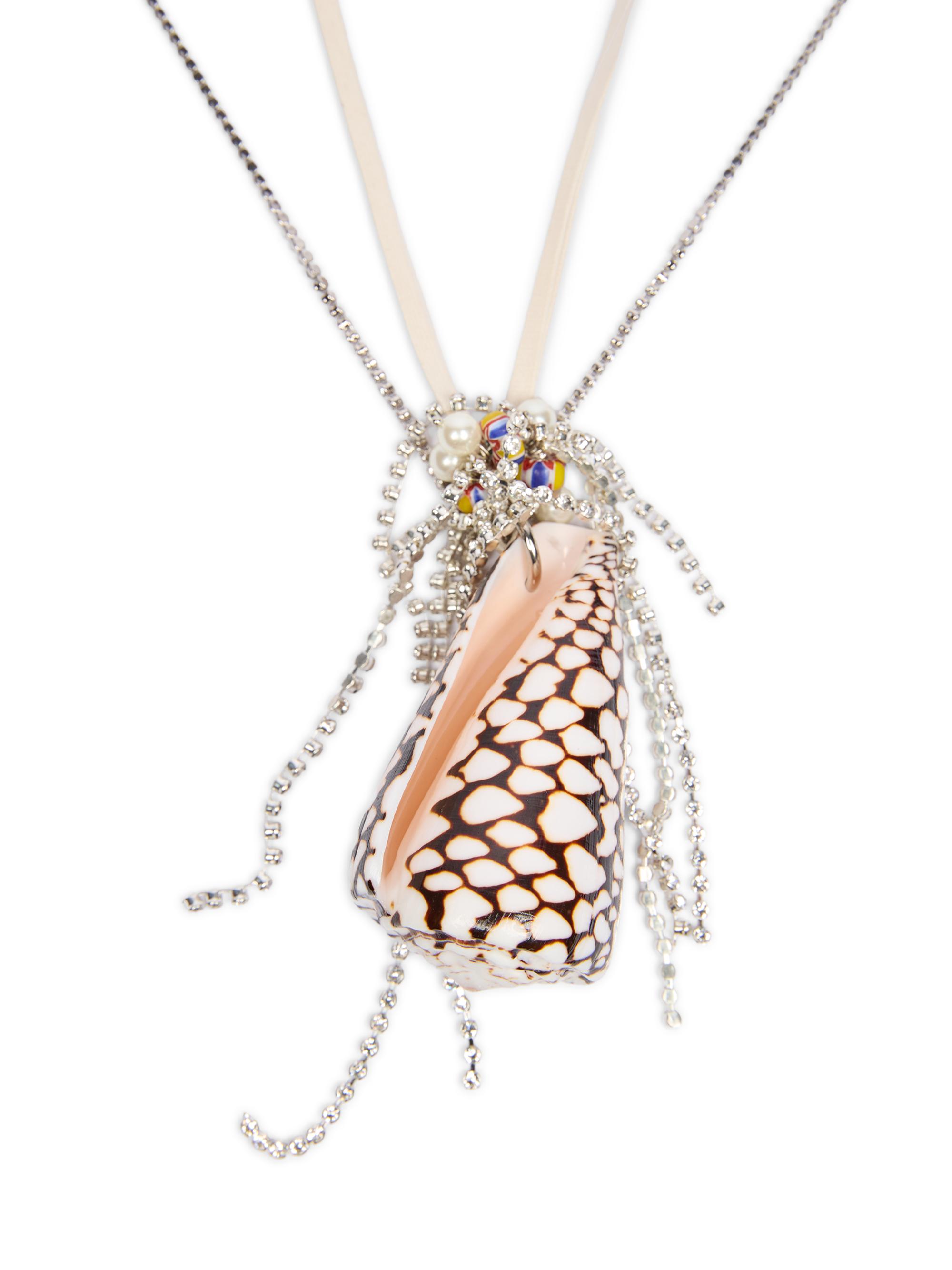 Dries Van Noten Crystal Shell Necklace | Saks Fifth Avenue