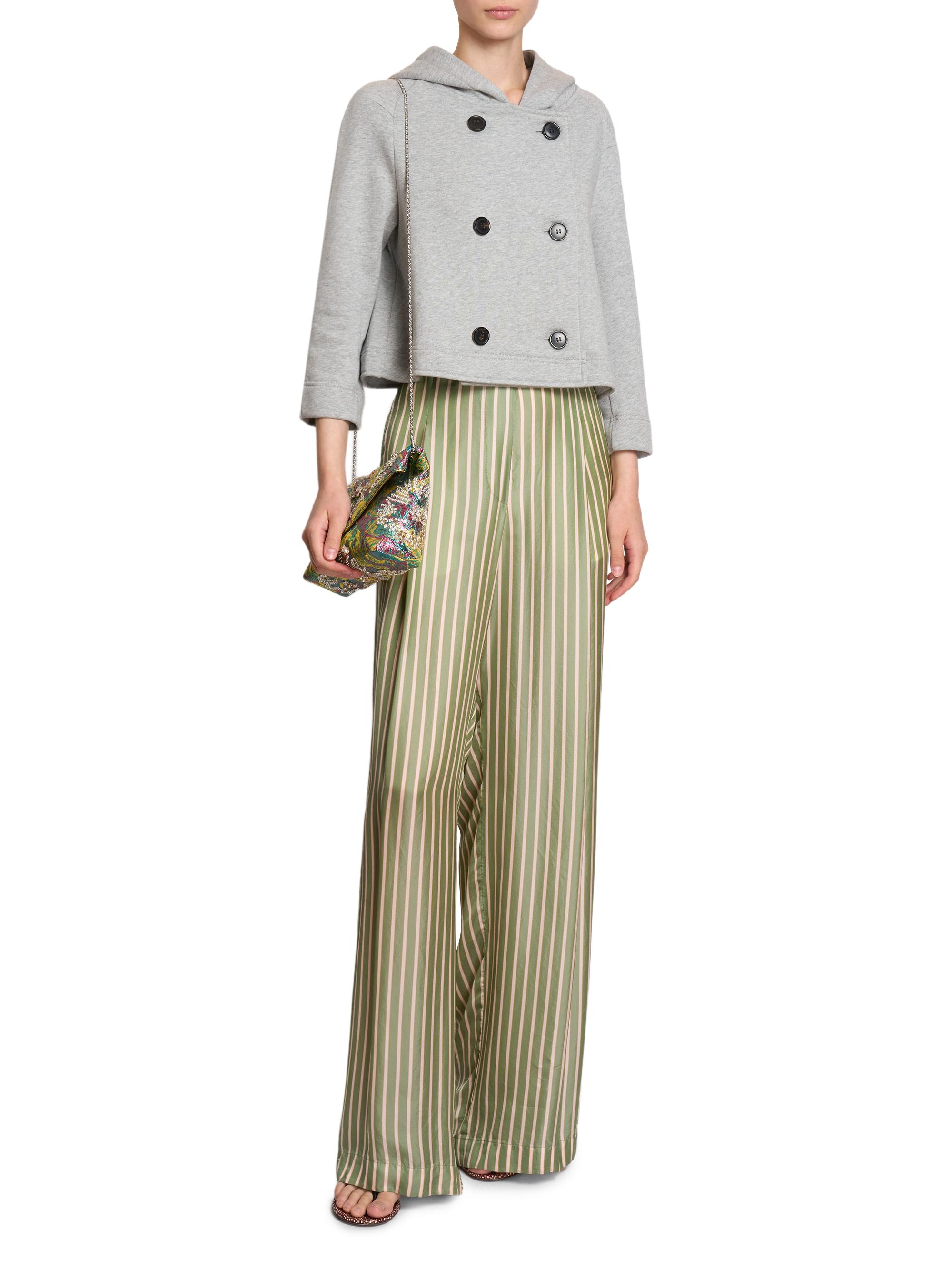 Dries Van Noten Havipa Cotton Jersey Crop Jacket | Saks Fifth Avenue