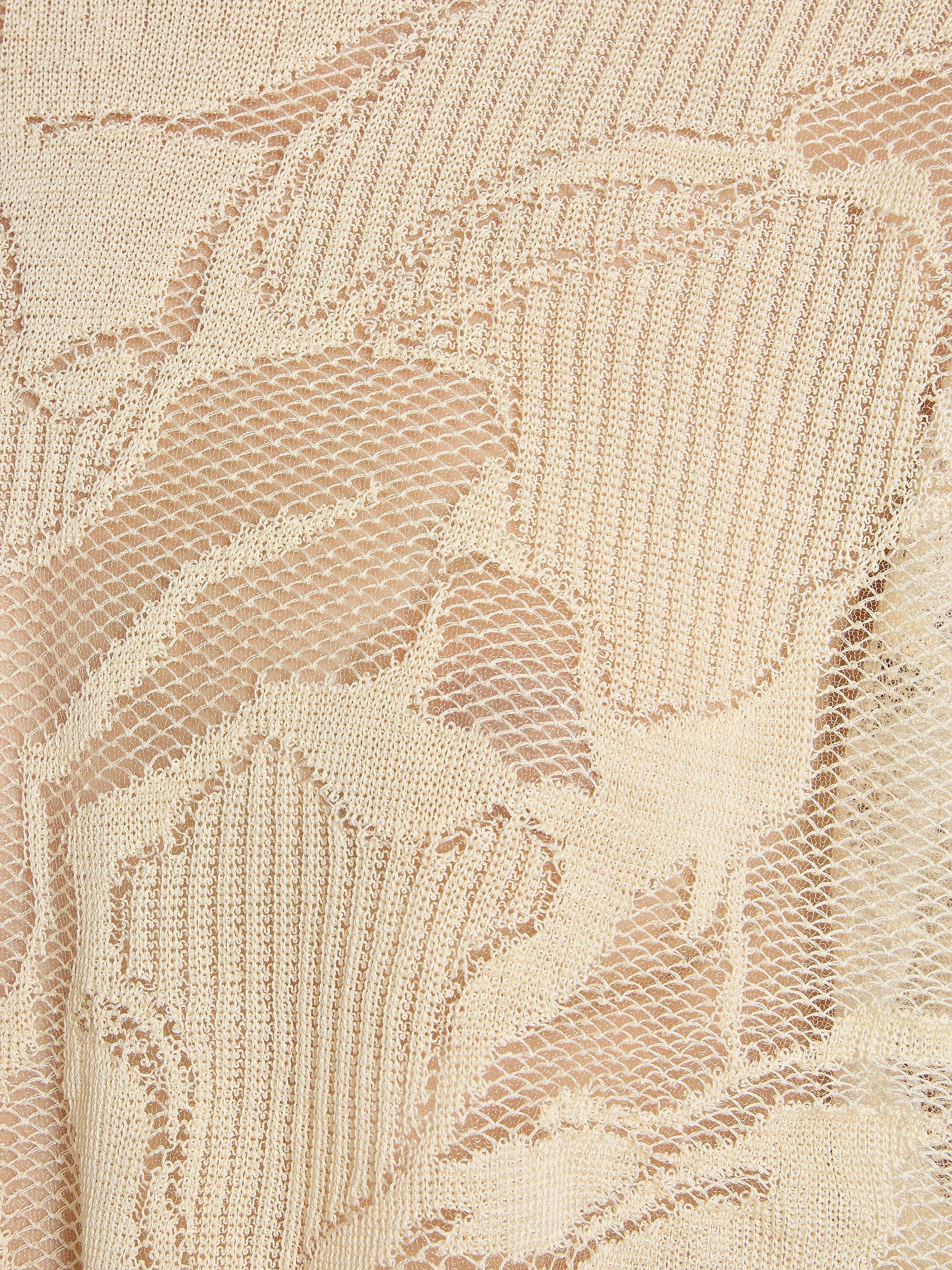 Dries Van Noten Towel Floral Lace Short-Sleeve Sweater | Saks