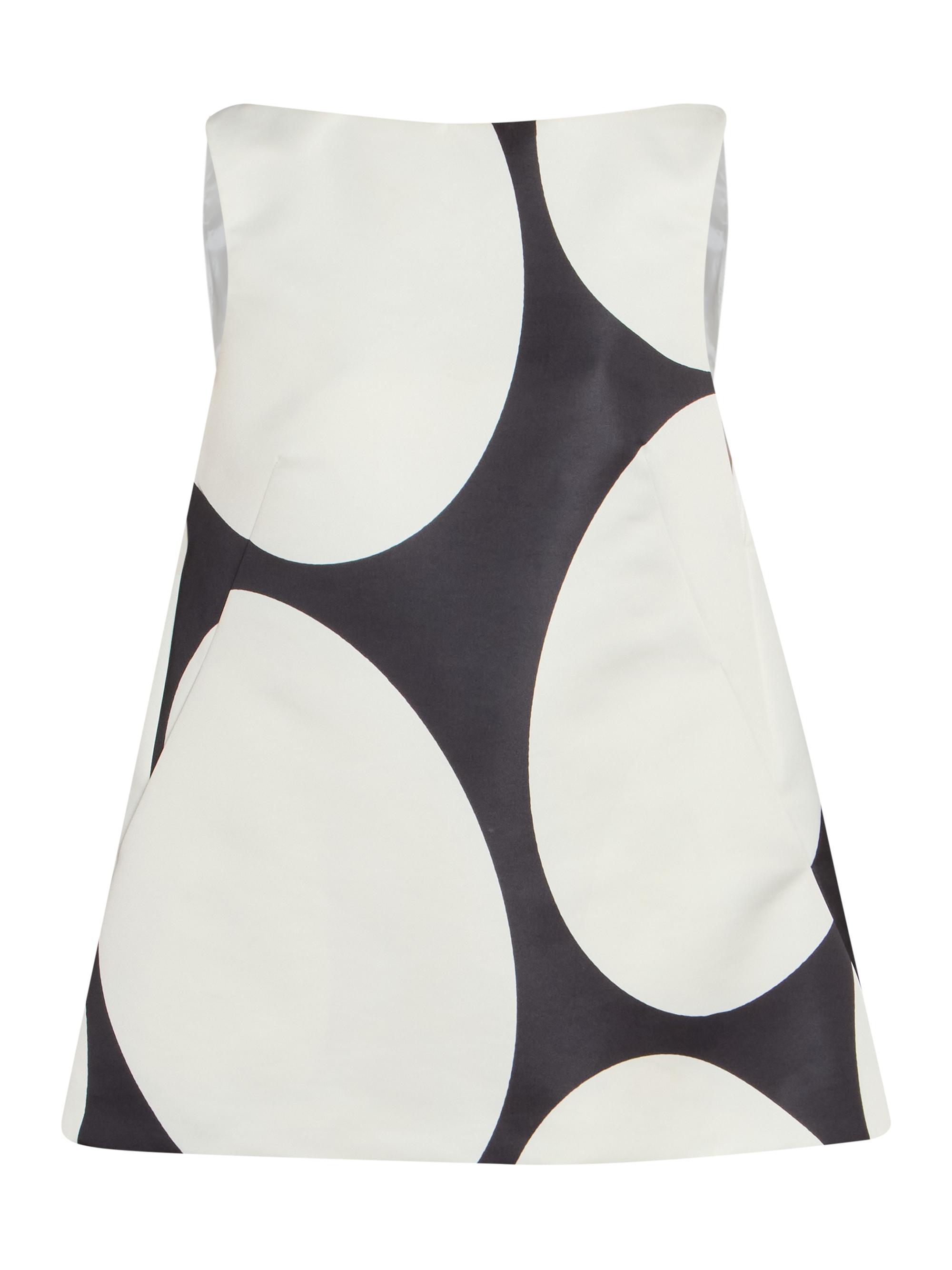 Dries Van Noten Dabel Giant Egg Satin Minidress | Saks Fifth Avenue