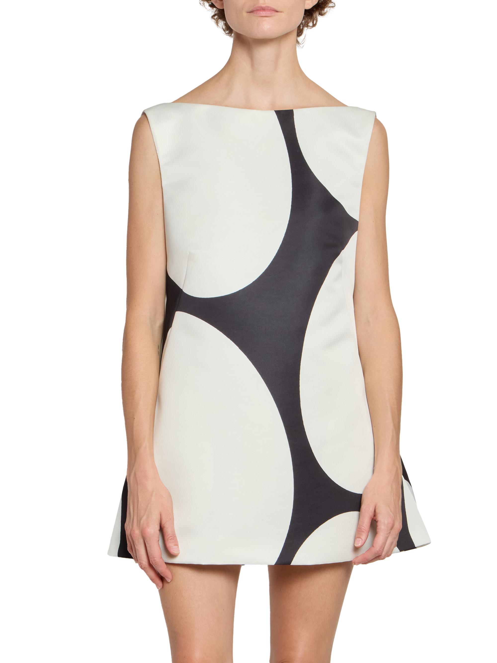 Dries Van Noten Dabel Giant Egg Satin Minidress | Saks Fifth Avenue